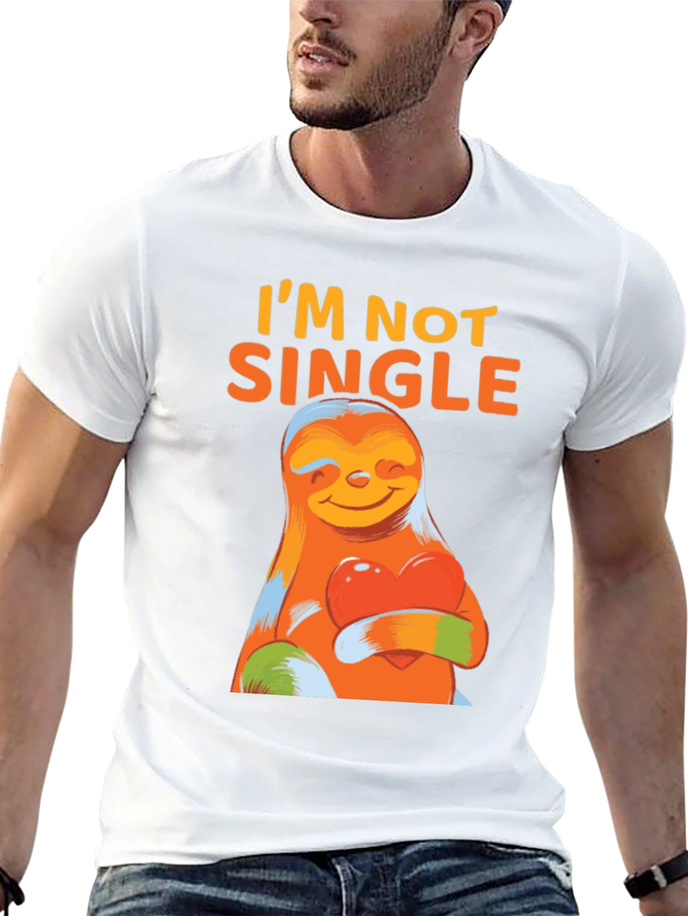 Im Not Single Sloth Graphic T-Shirt