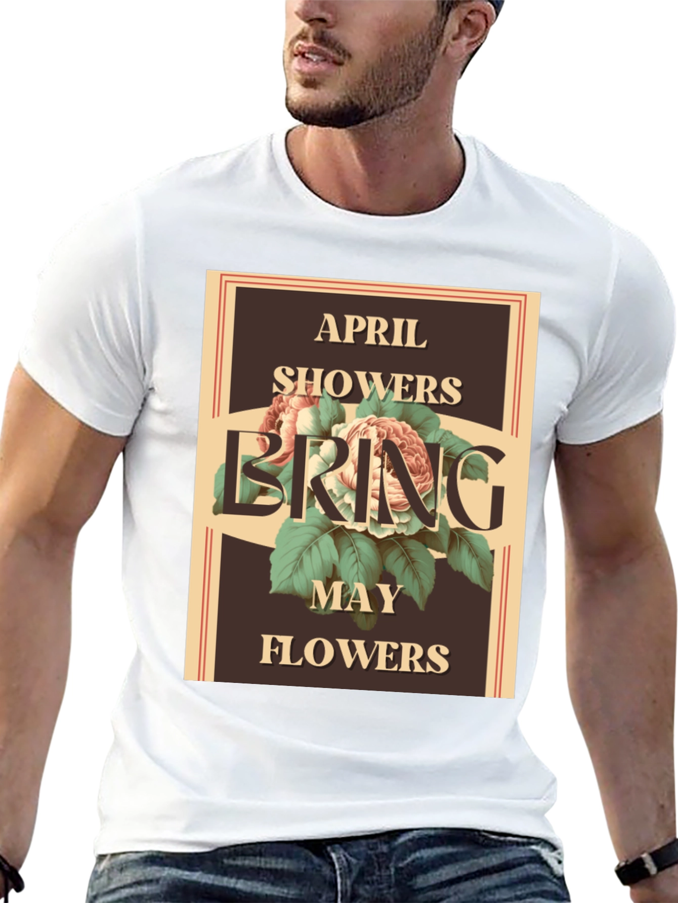 April Showers Bring May Flowers Graphic Tee