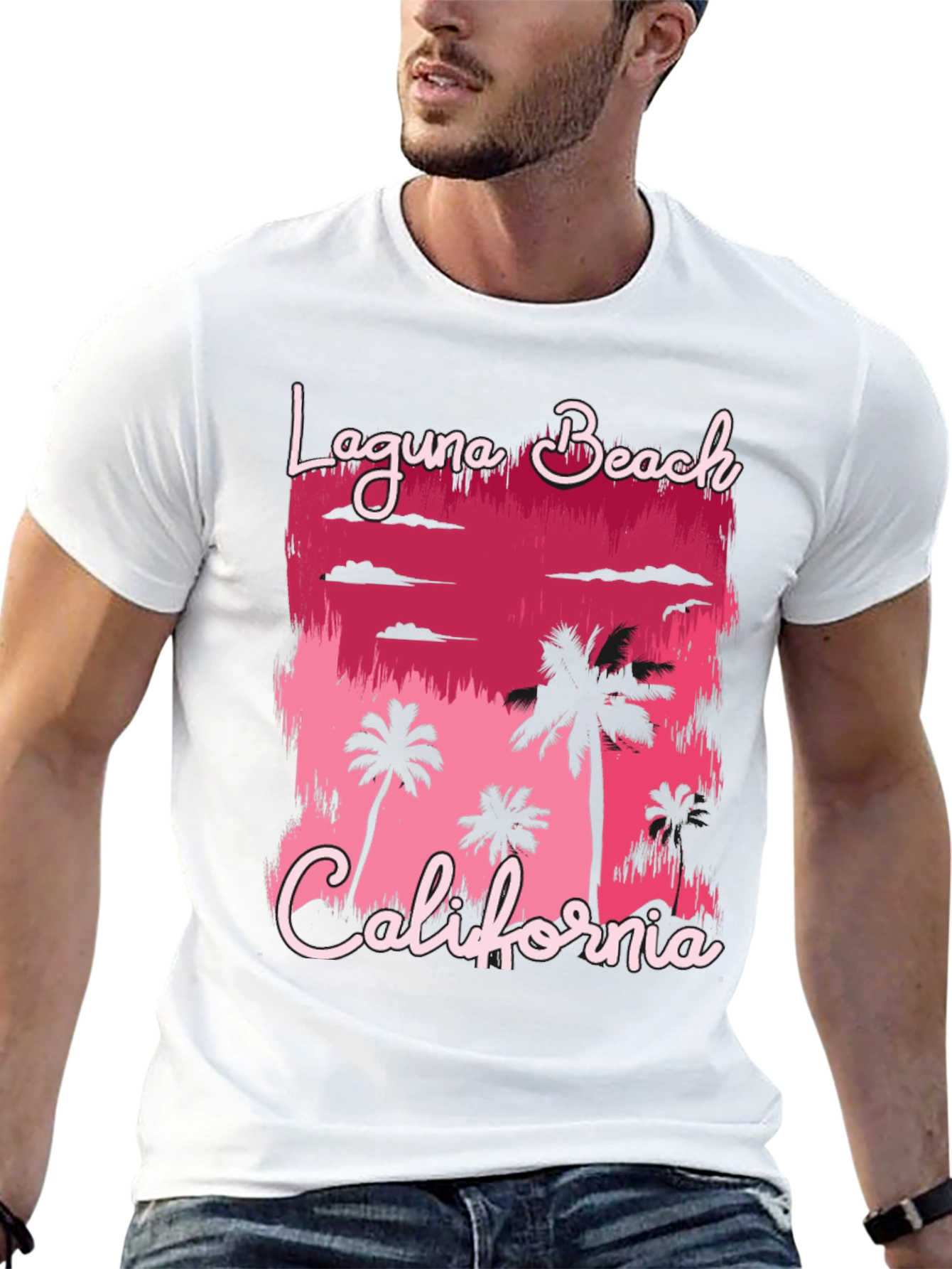Laguna Beach California Graphic T-Shirt