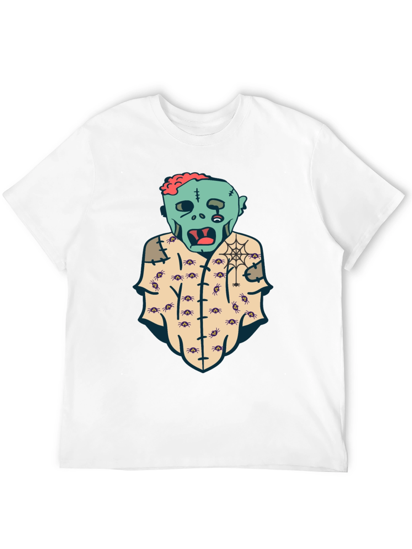 Zombie Halloween Graphic T-Shirt - Spooky Style