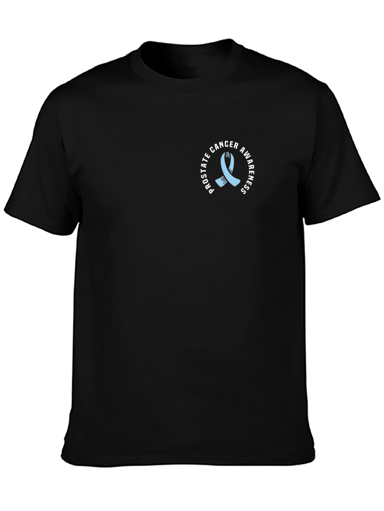 Prostate Cancer Awareness Black T-Shirt