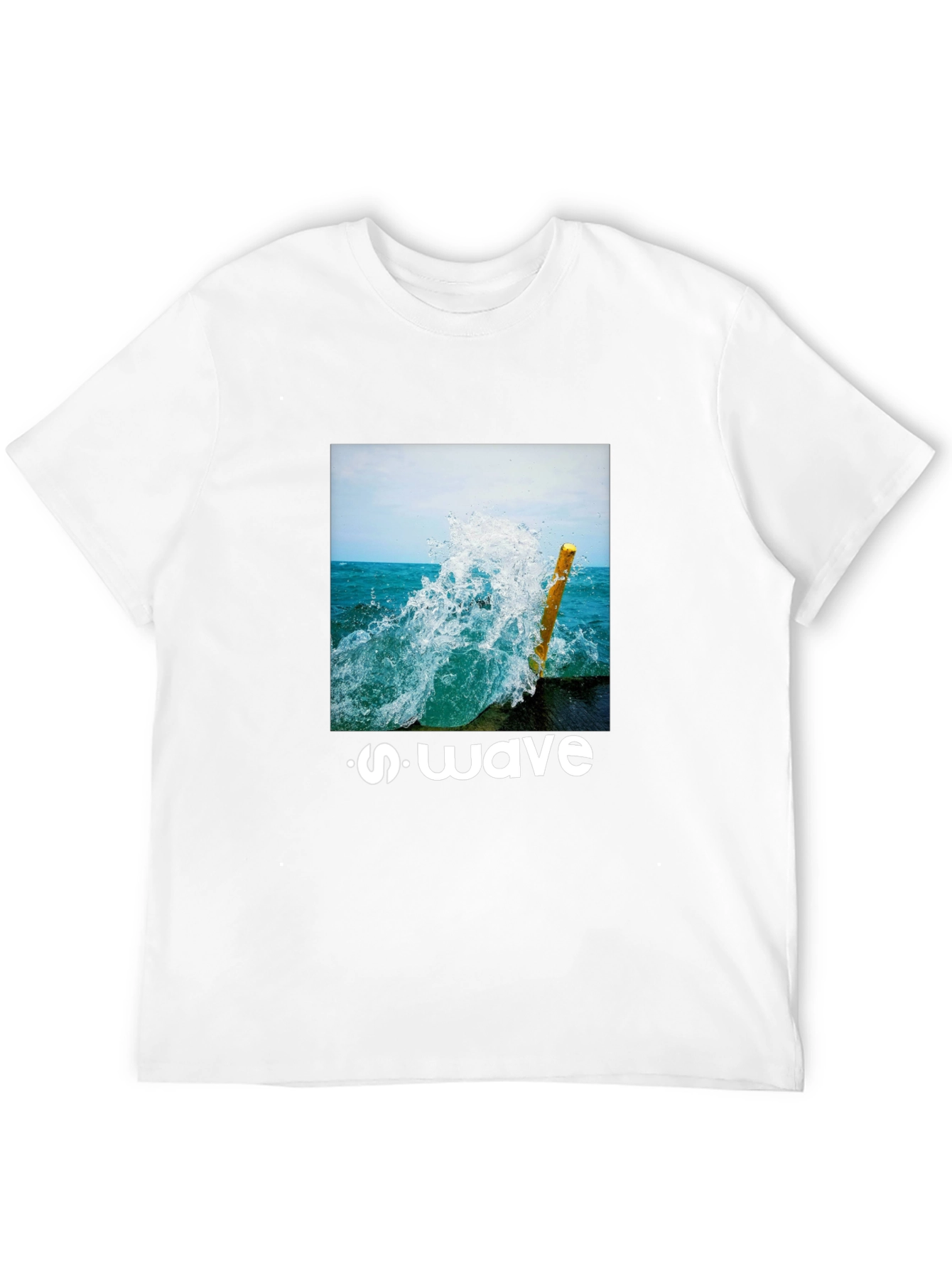 S-Wave Graphic T-Shirt - Black
