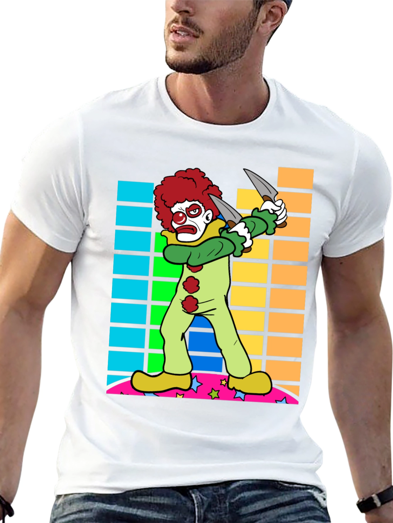 Killer Clown T-Shirt Graphic Print