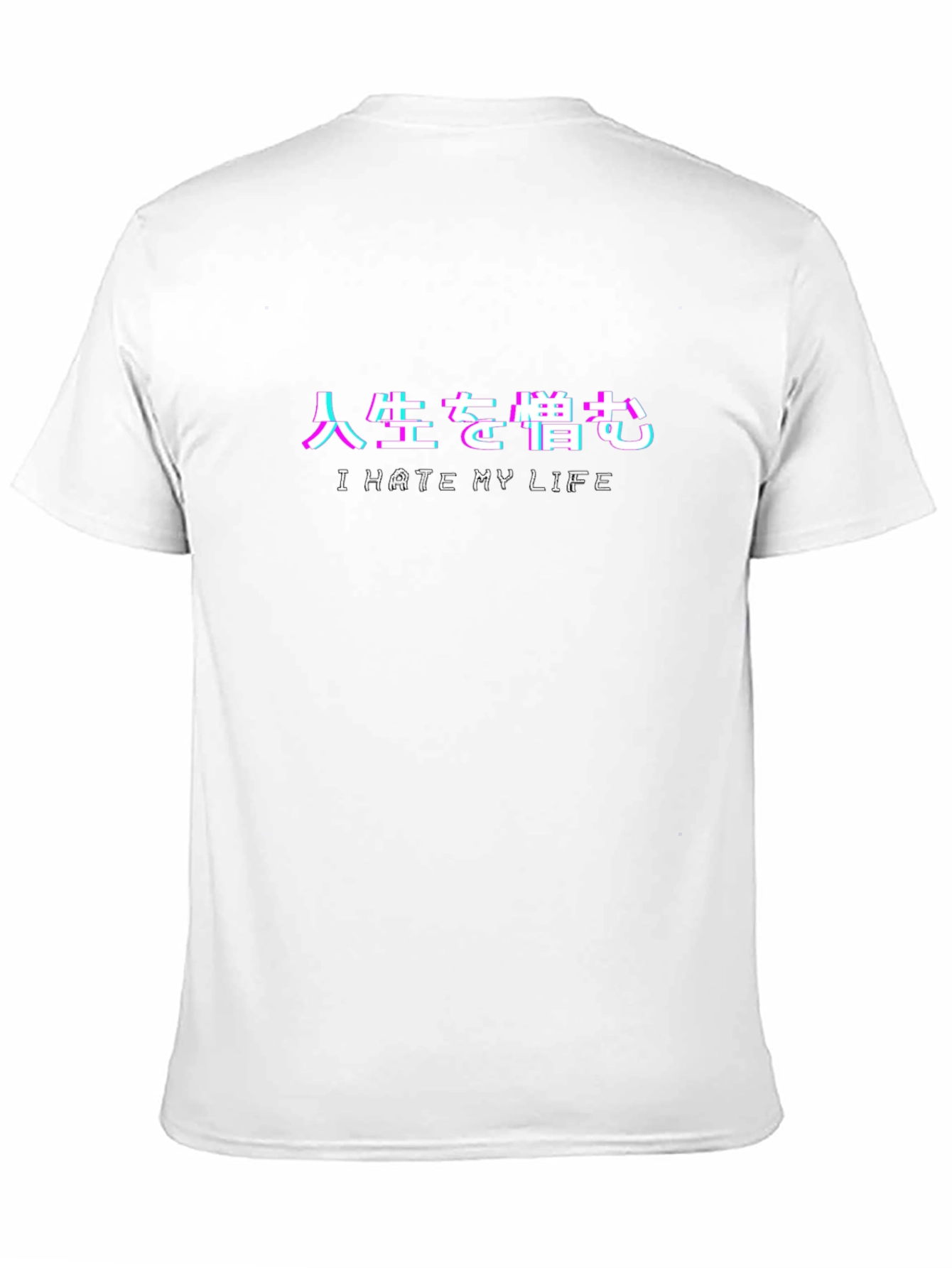 I Hate My Life Black T-Shirt