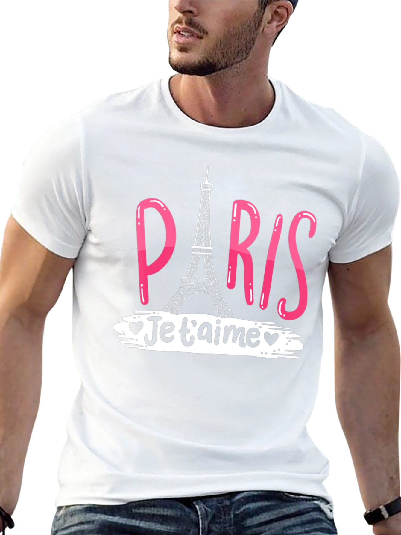 Paris Eiffel Tower Je taime T-Shirt