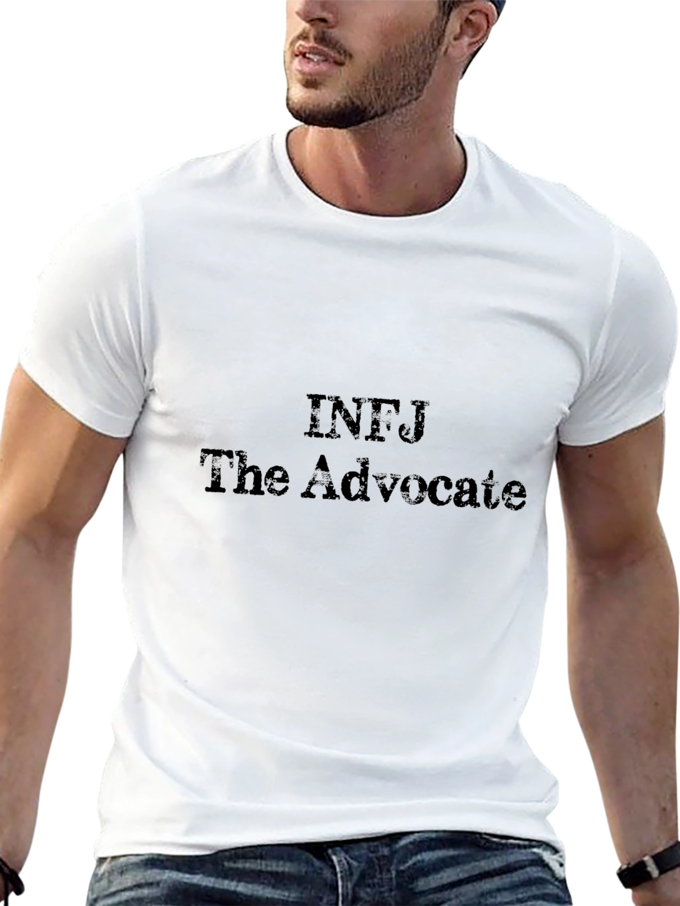 INFJ The Advocate Black T-Shirt
