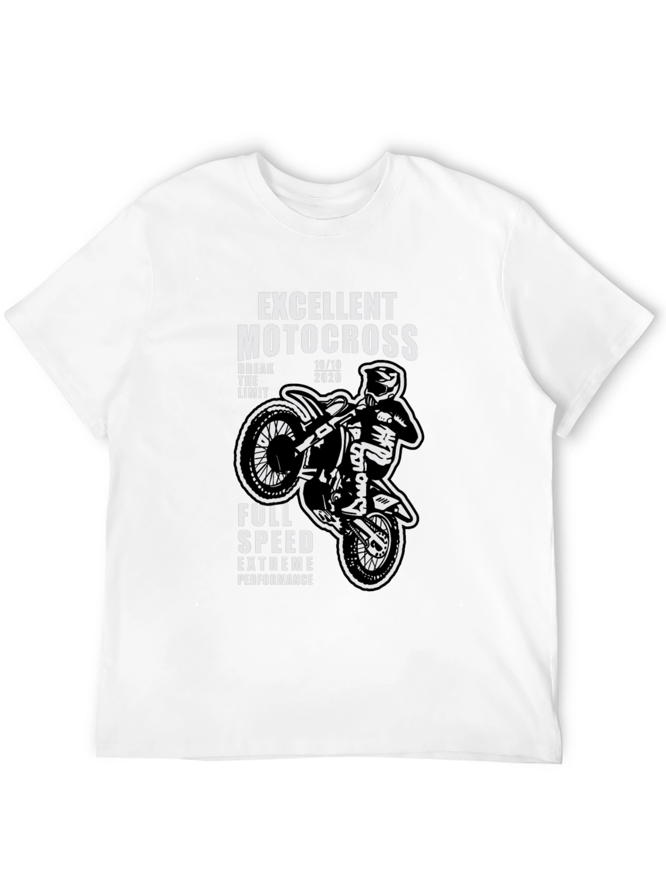 Excellent Motocross Graphic T-Shirt