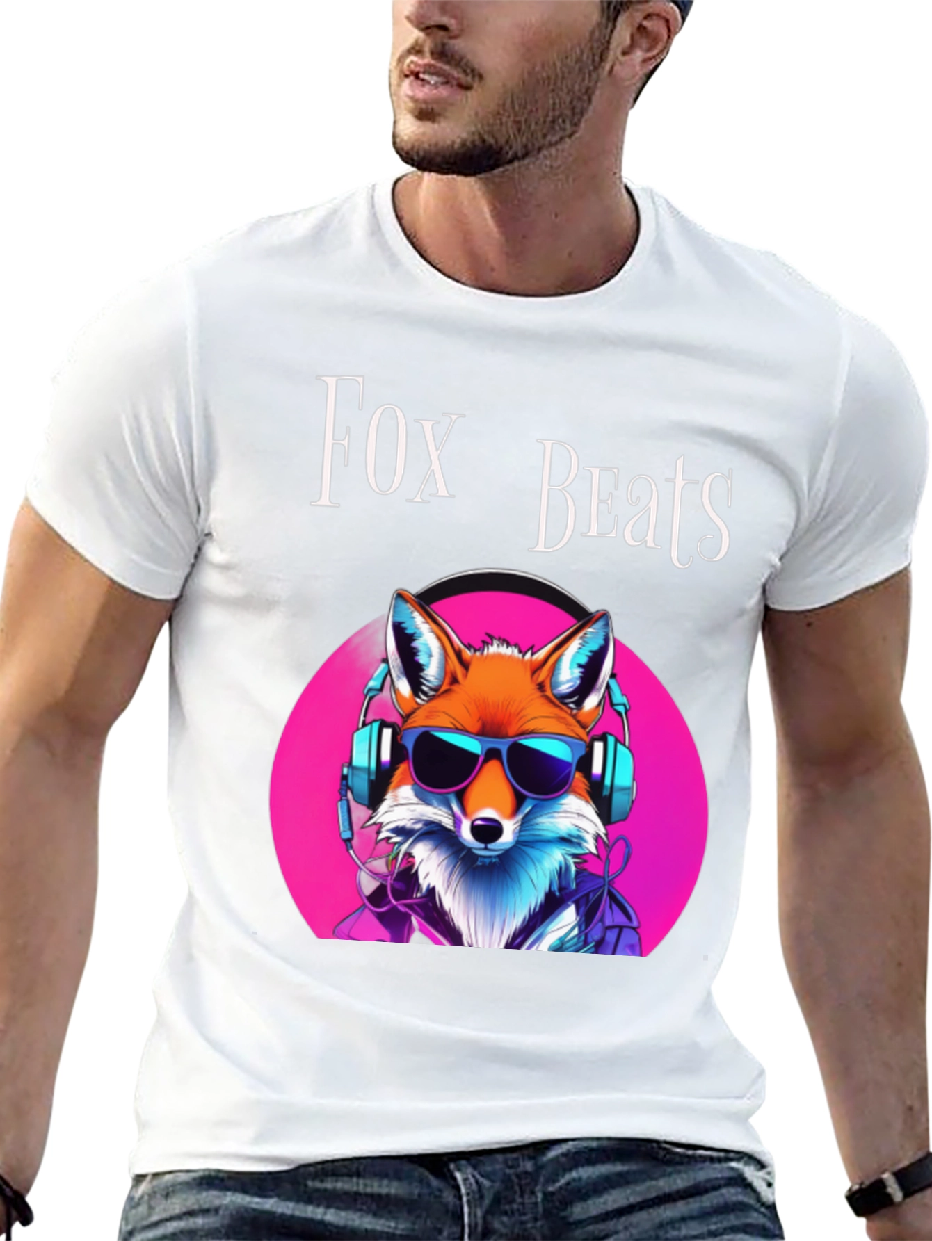 Fox Beats Graphic Tee