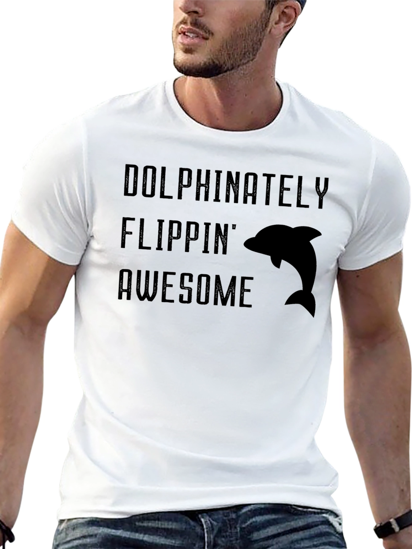 Dolphinitely Flippin Awesome Graphic Tee