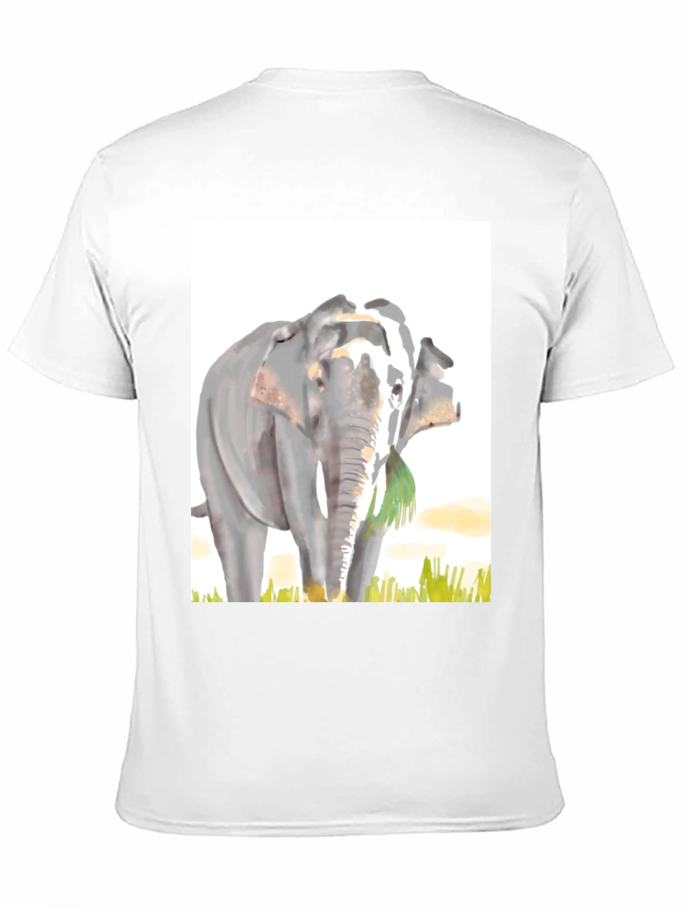 Elephant Graphic Tee - Stylish Animal Print Shirt