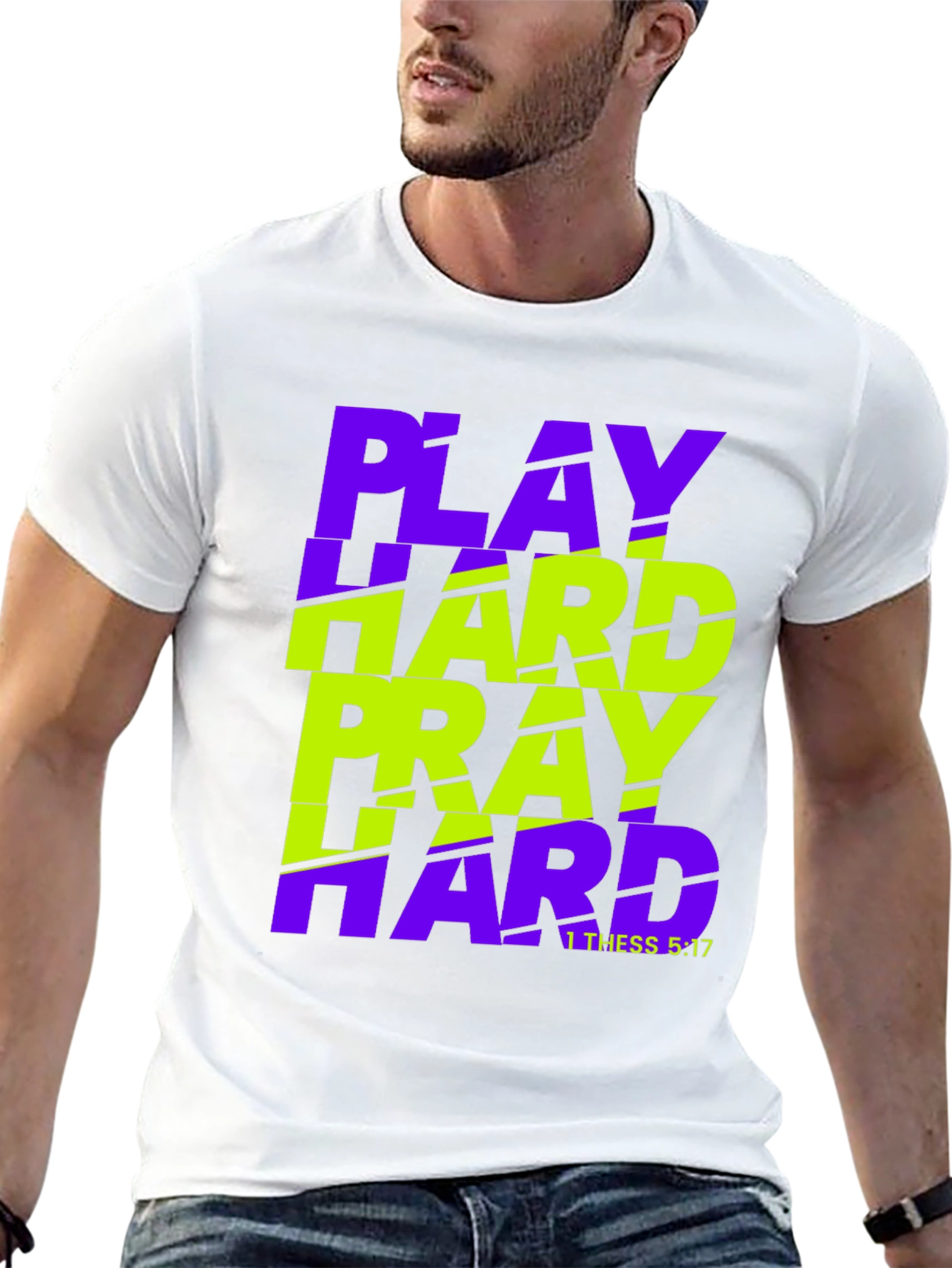 Play Hard Pray Hard Tee