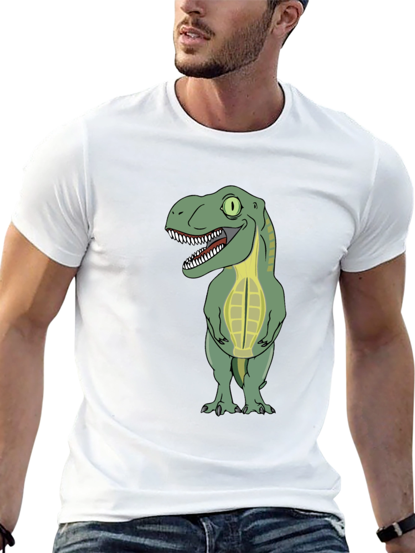 Dino T-Shirt - Cartoon T-Rex Tee
