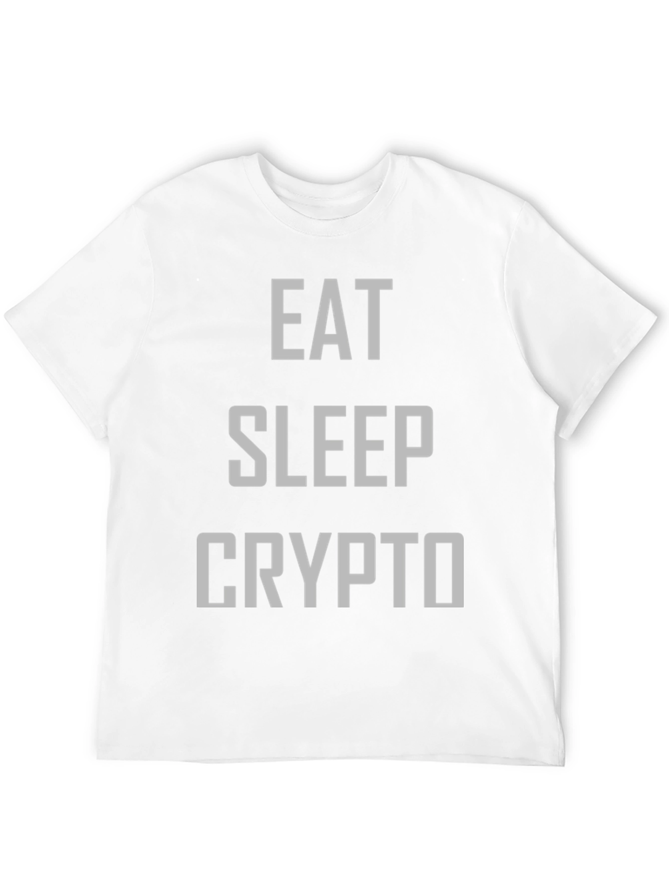 Eat Sleep Crypto T-Shirt - Black Graphic Tee