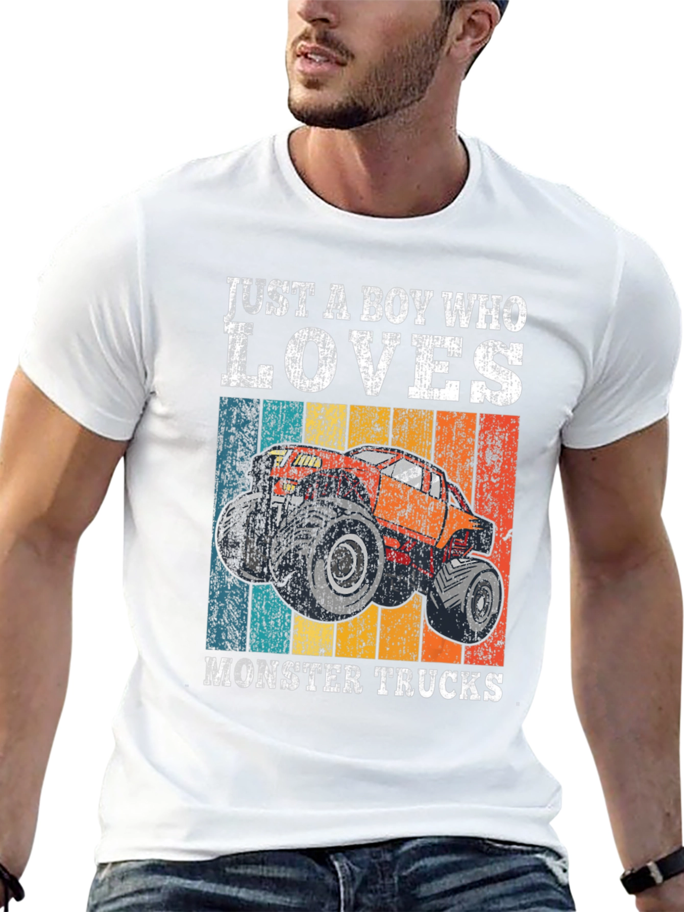 Monster Truck Lover Graphic Tee