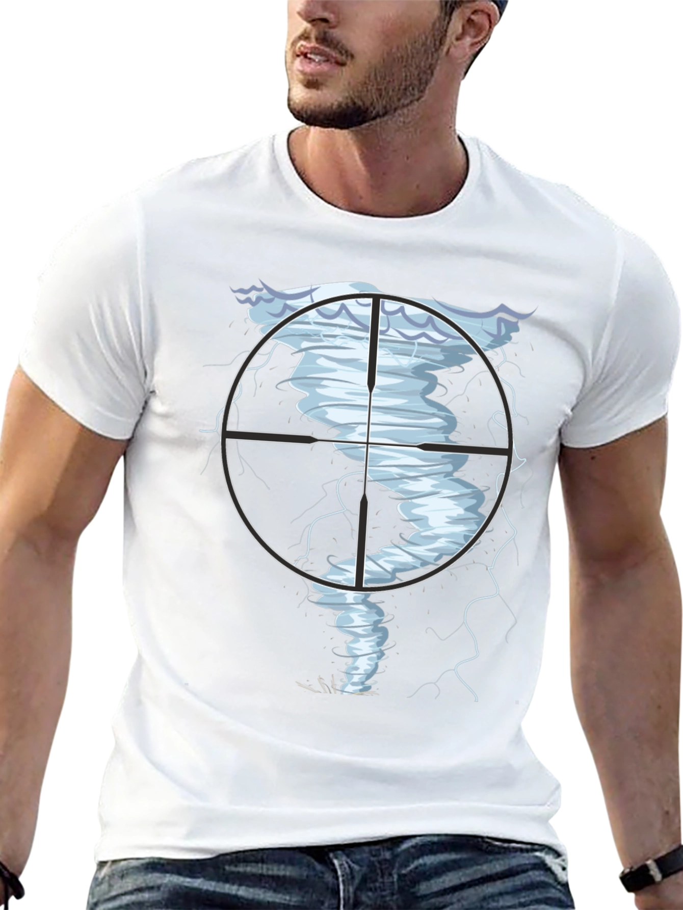 Tornado Target Black T-Shirt