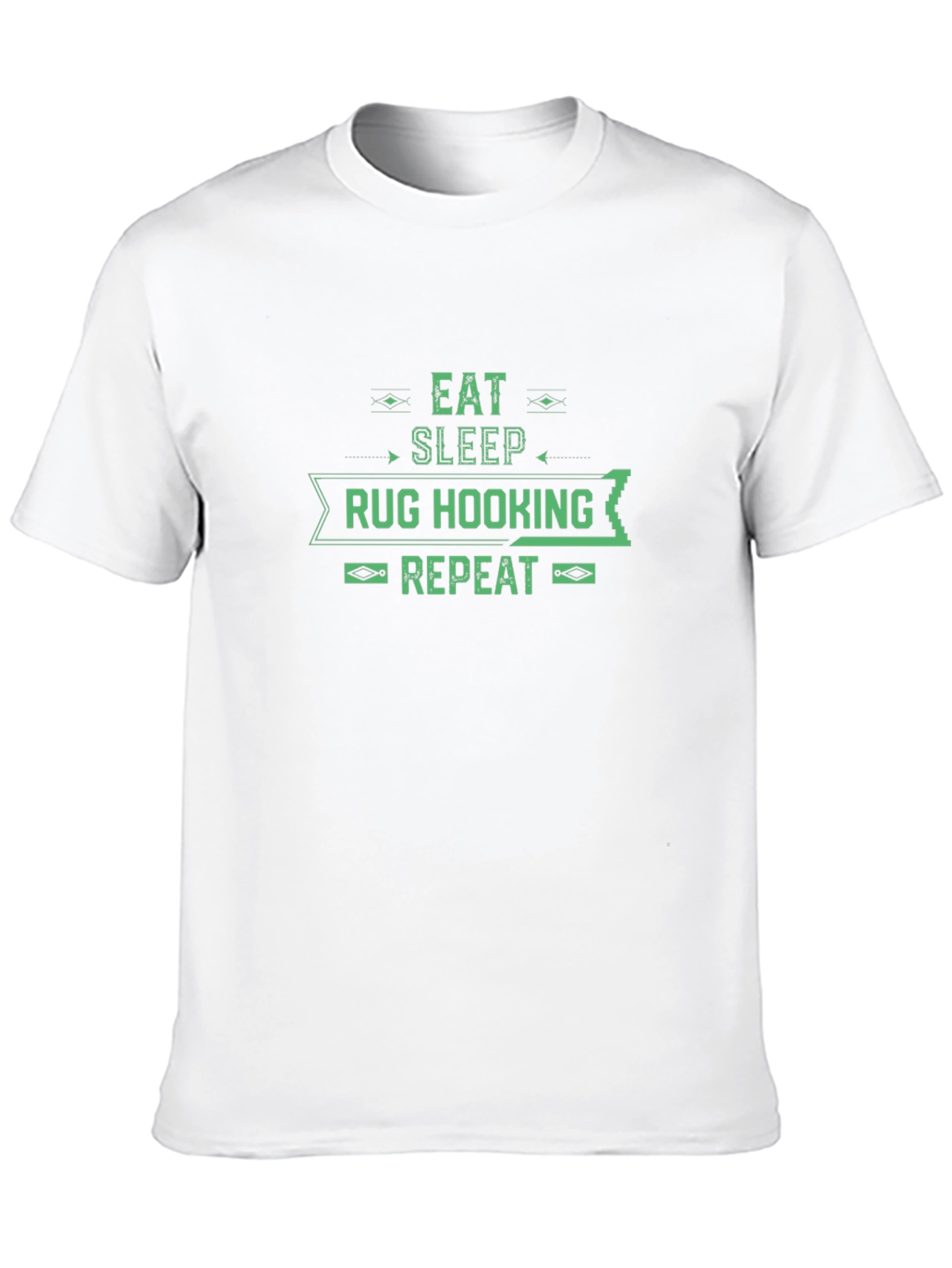 Eat Sleep Rug Hooking Repeat Tee
