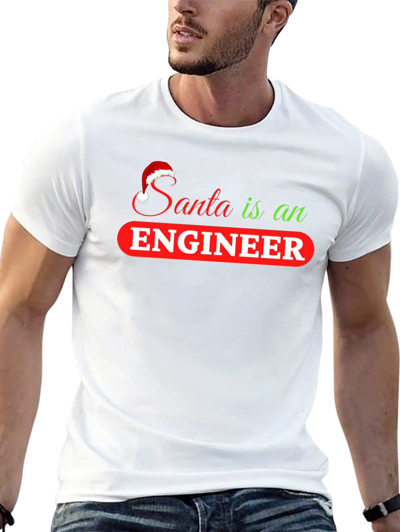 Santa is an Engineer T-Shirt