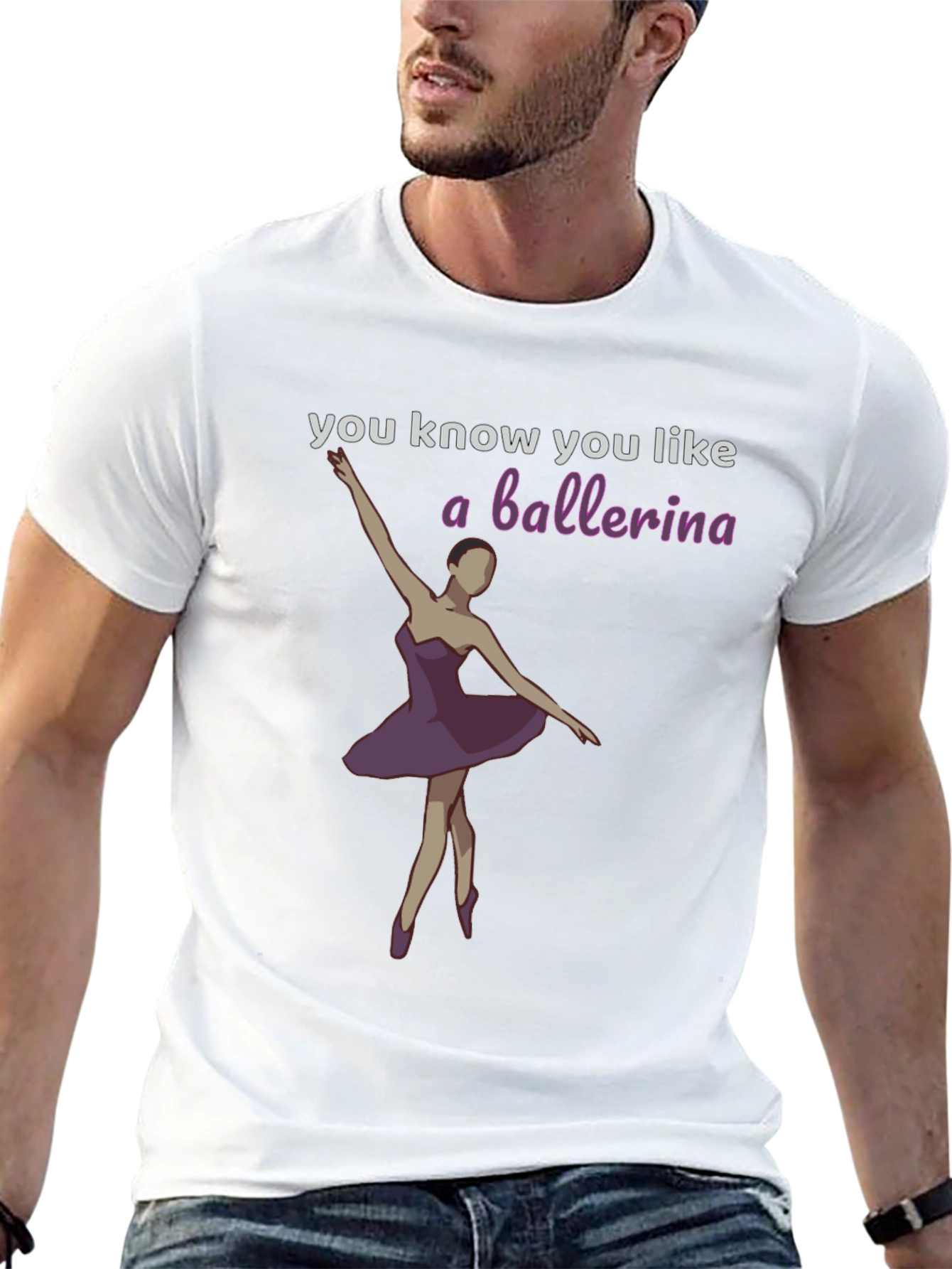 Ballerina Graphic T-Shirt