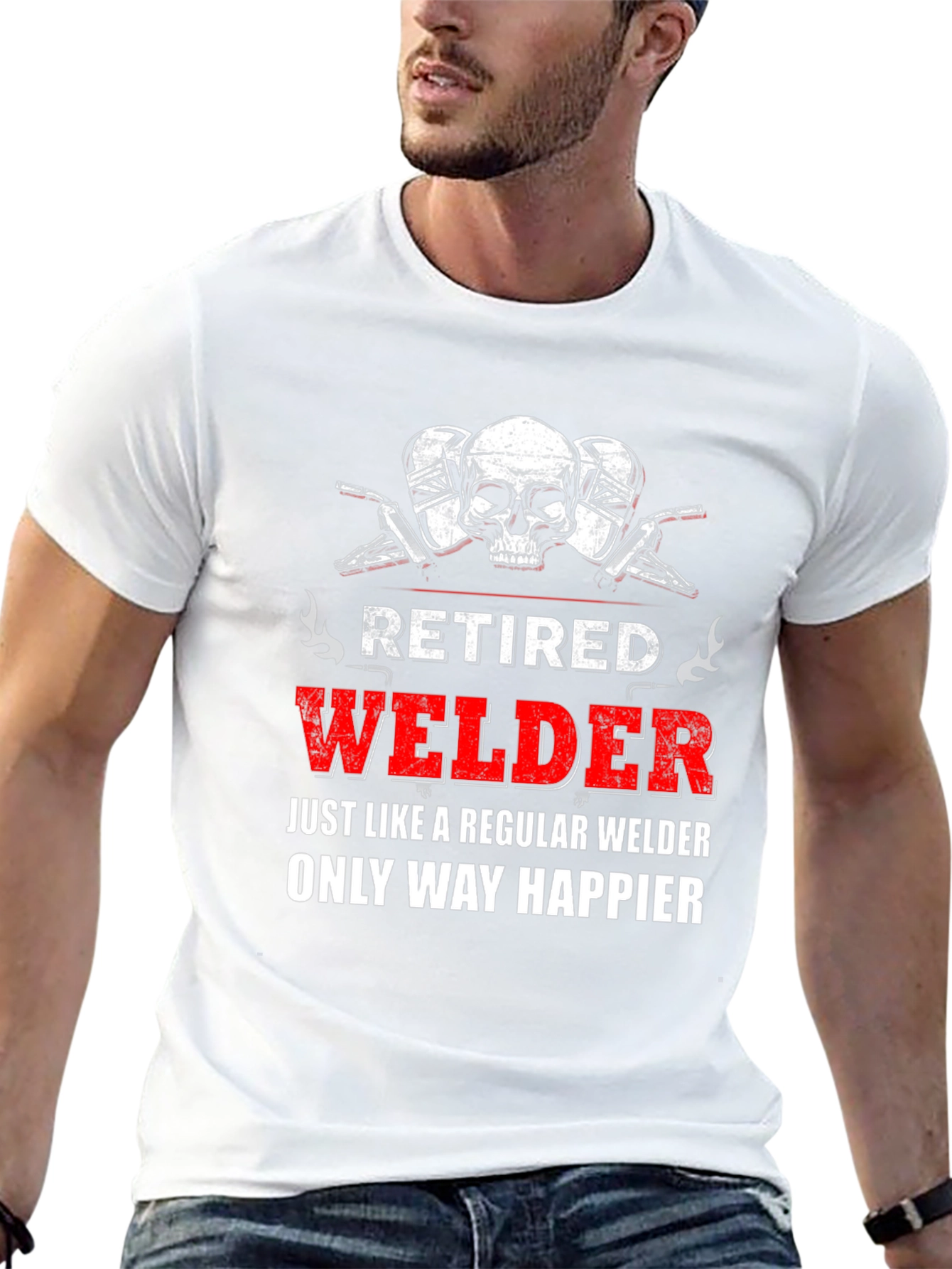 Retired Welder Graphic Tee
