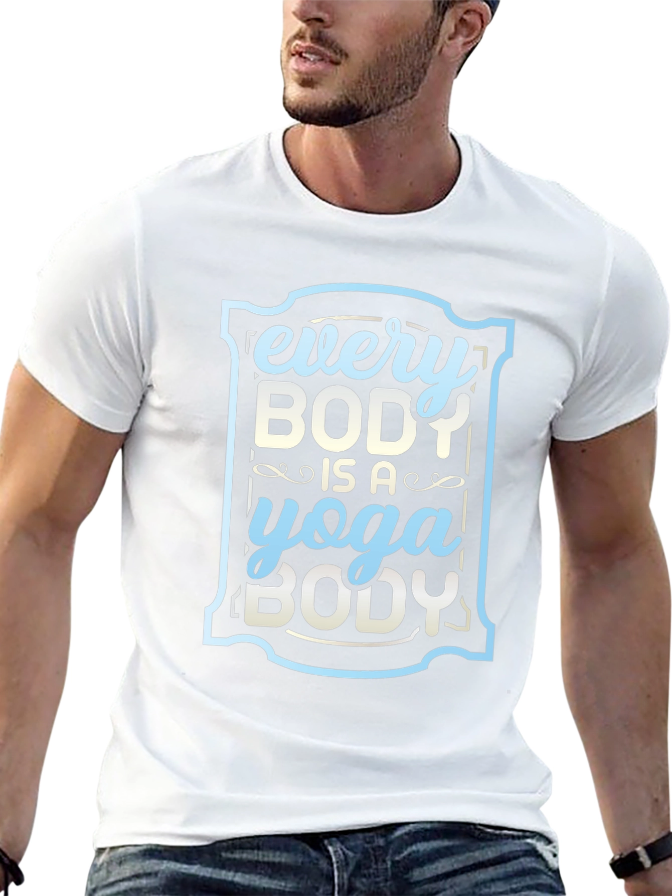 Every Body is a Yoga Body Graphic Tee