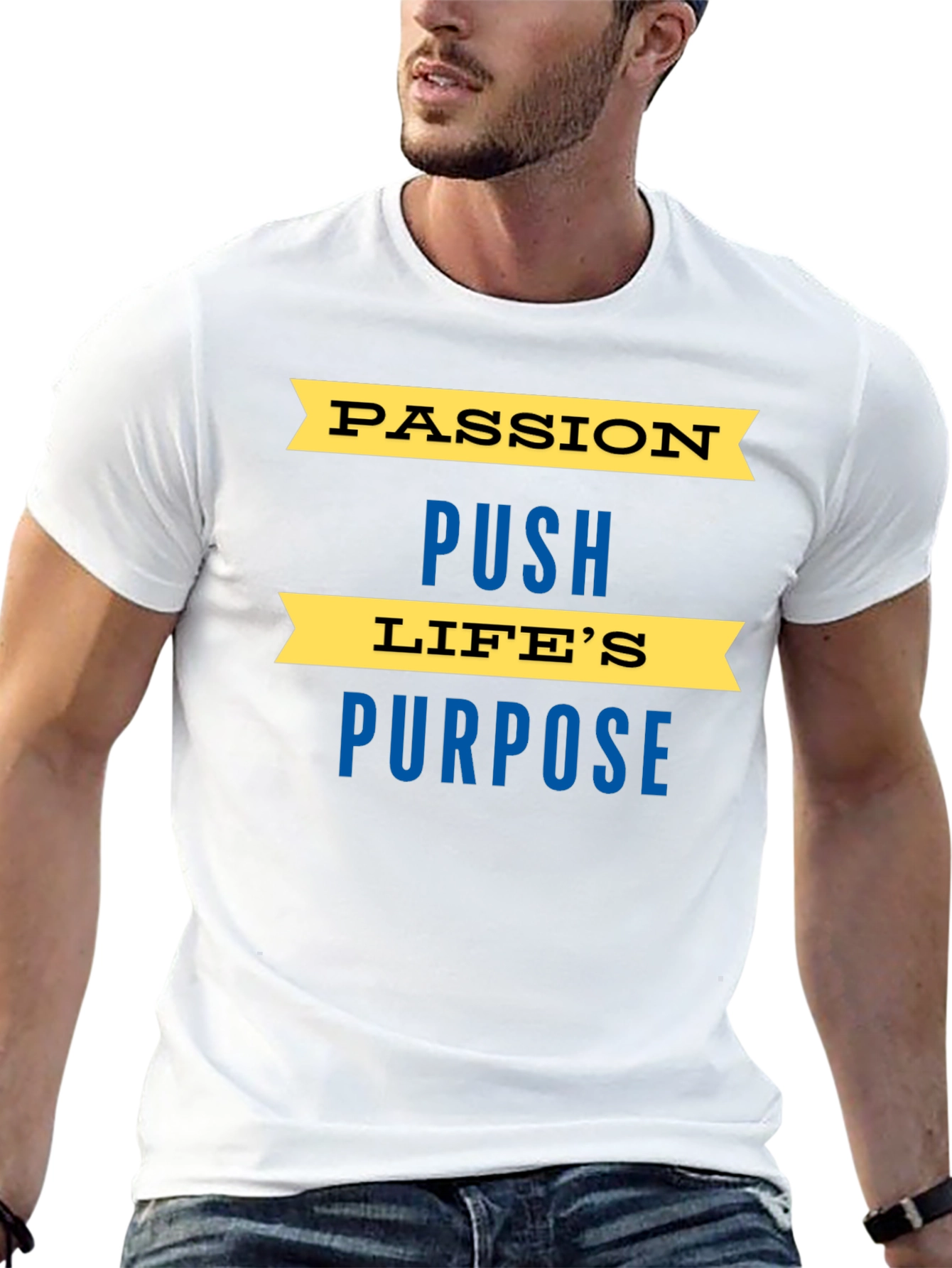 Passion Push Purpose Graphic Tee
