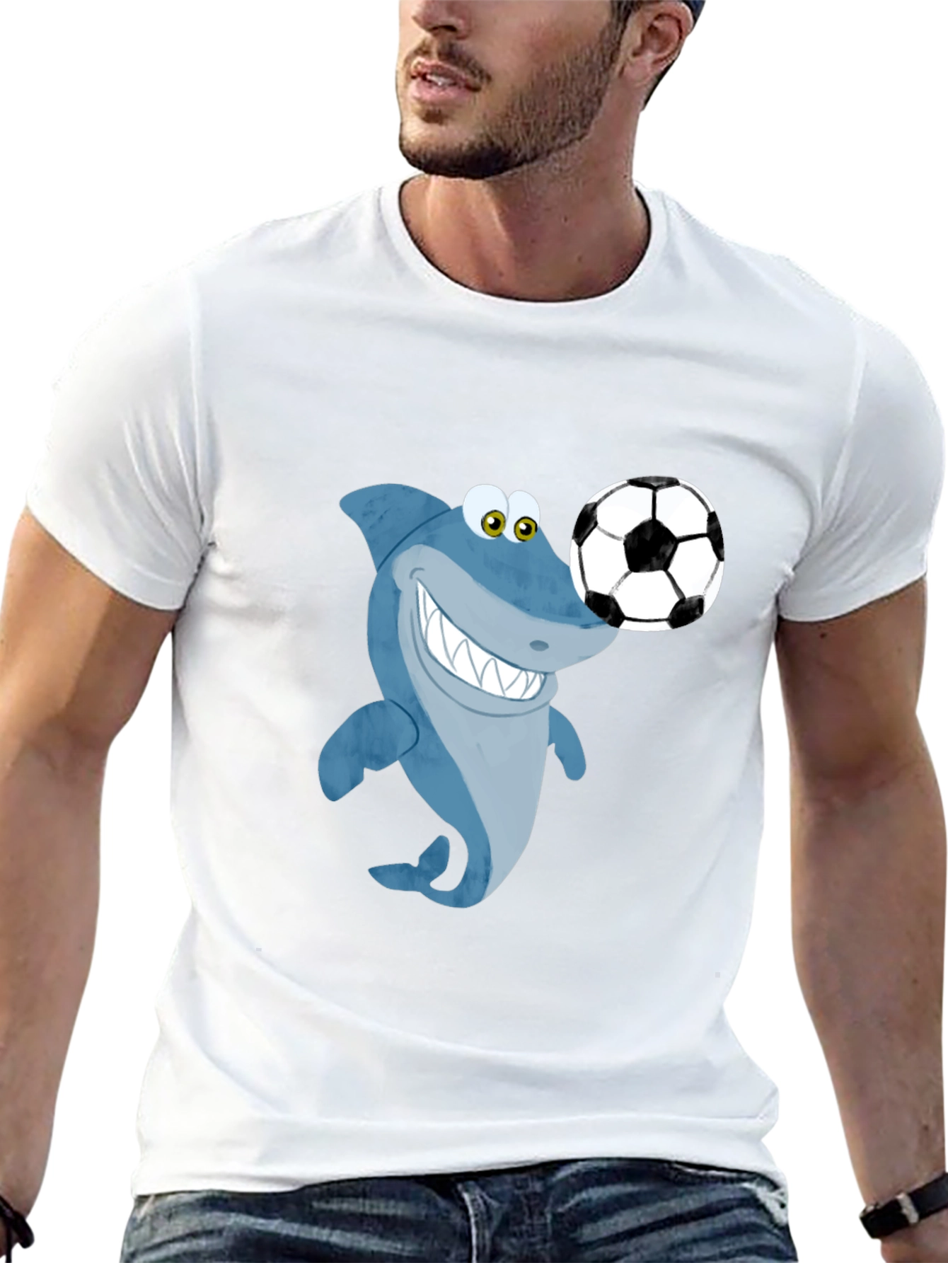 Shark Soccer T-Shirt