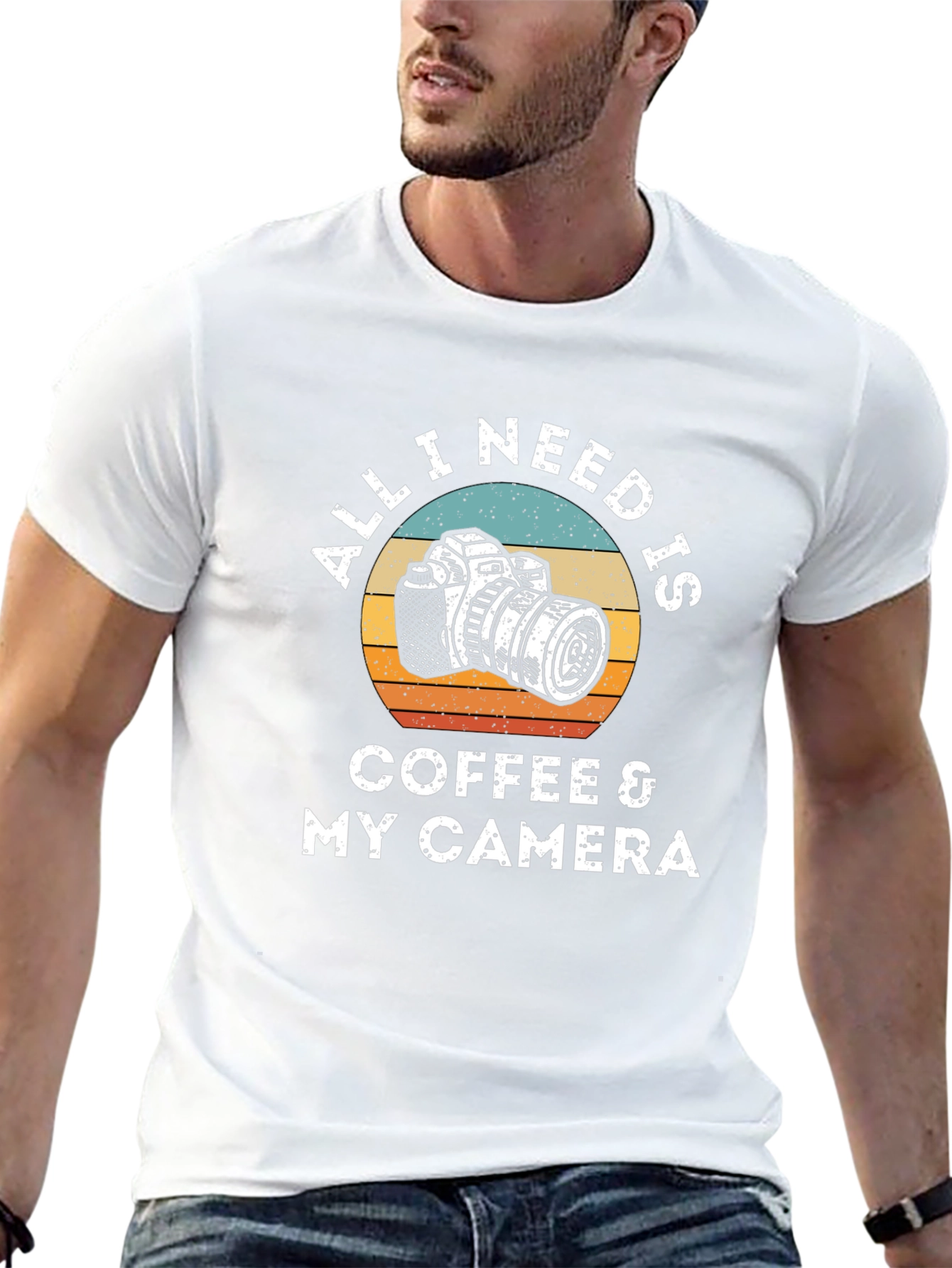 Coffee & Camera Graphic Tee