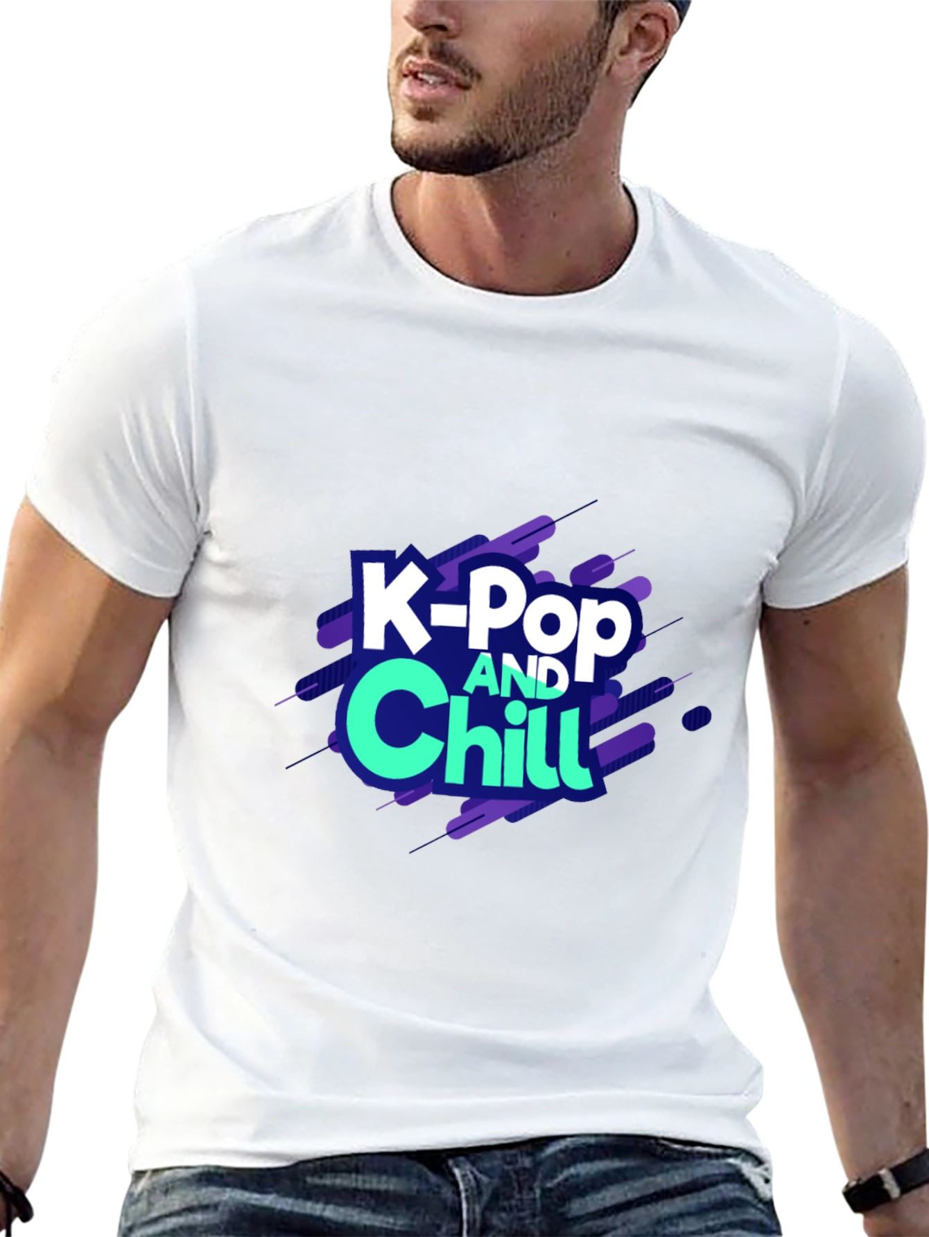 K-Pop and Chill Graphic Tee