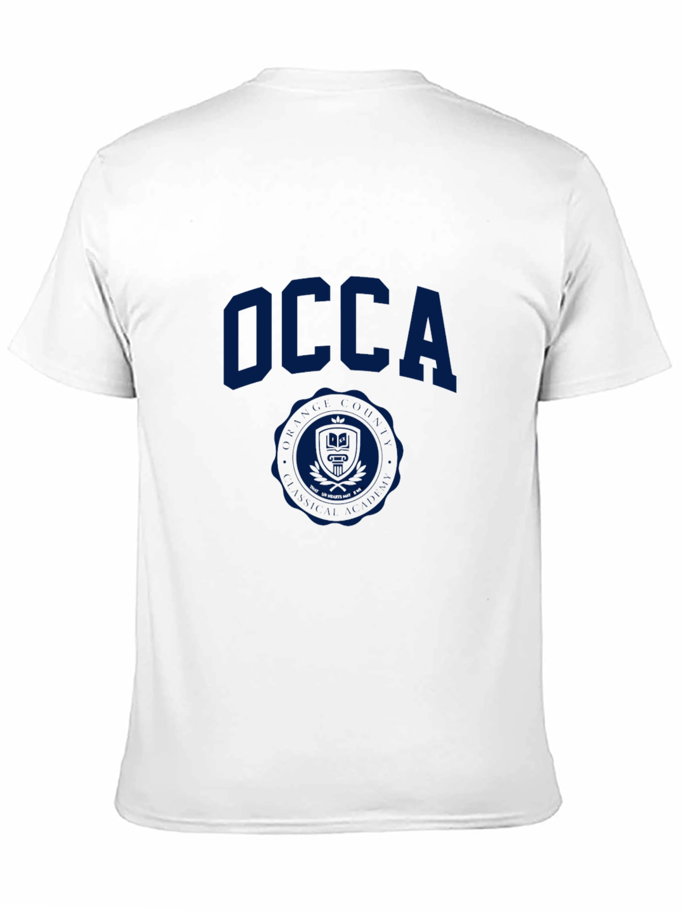 OCCA Graphic Print Crew Neck T-Shirt