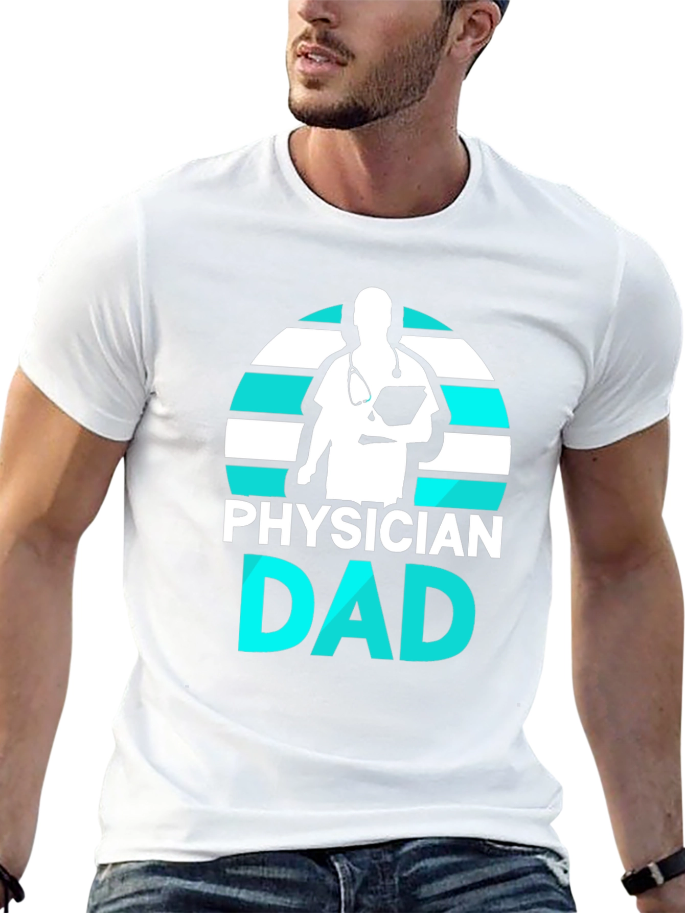 Physician Dad Graphic Tee