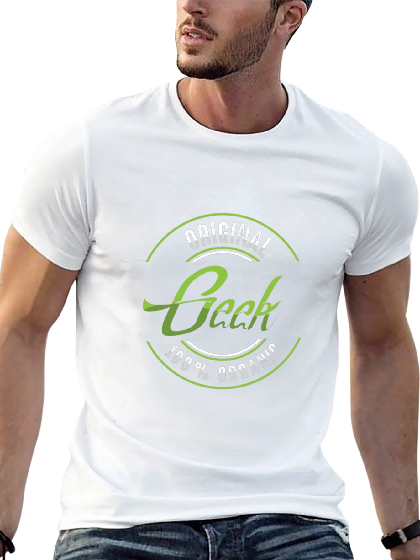 Original Geek 100% Organic Black T-Shirt