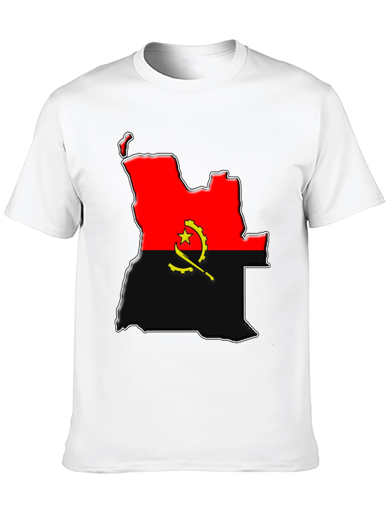 Angola Flag T-Shirt - Africa Pride Tee