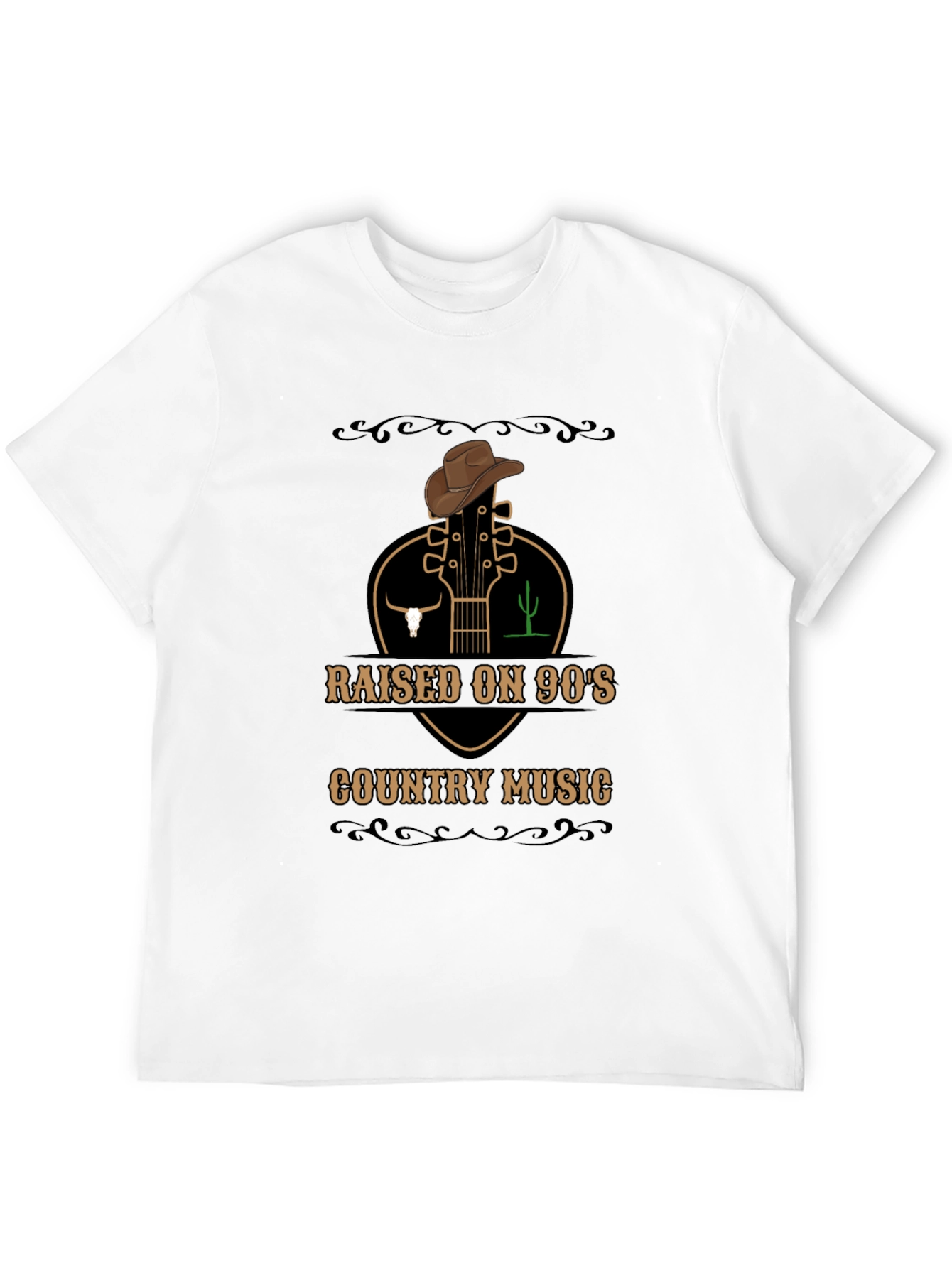 Raised on 90s Country Music Graphic Tee
