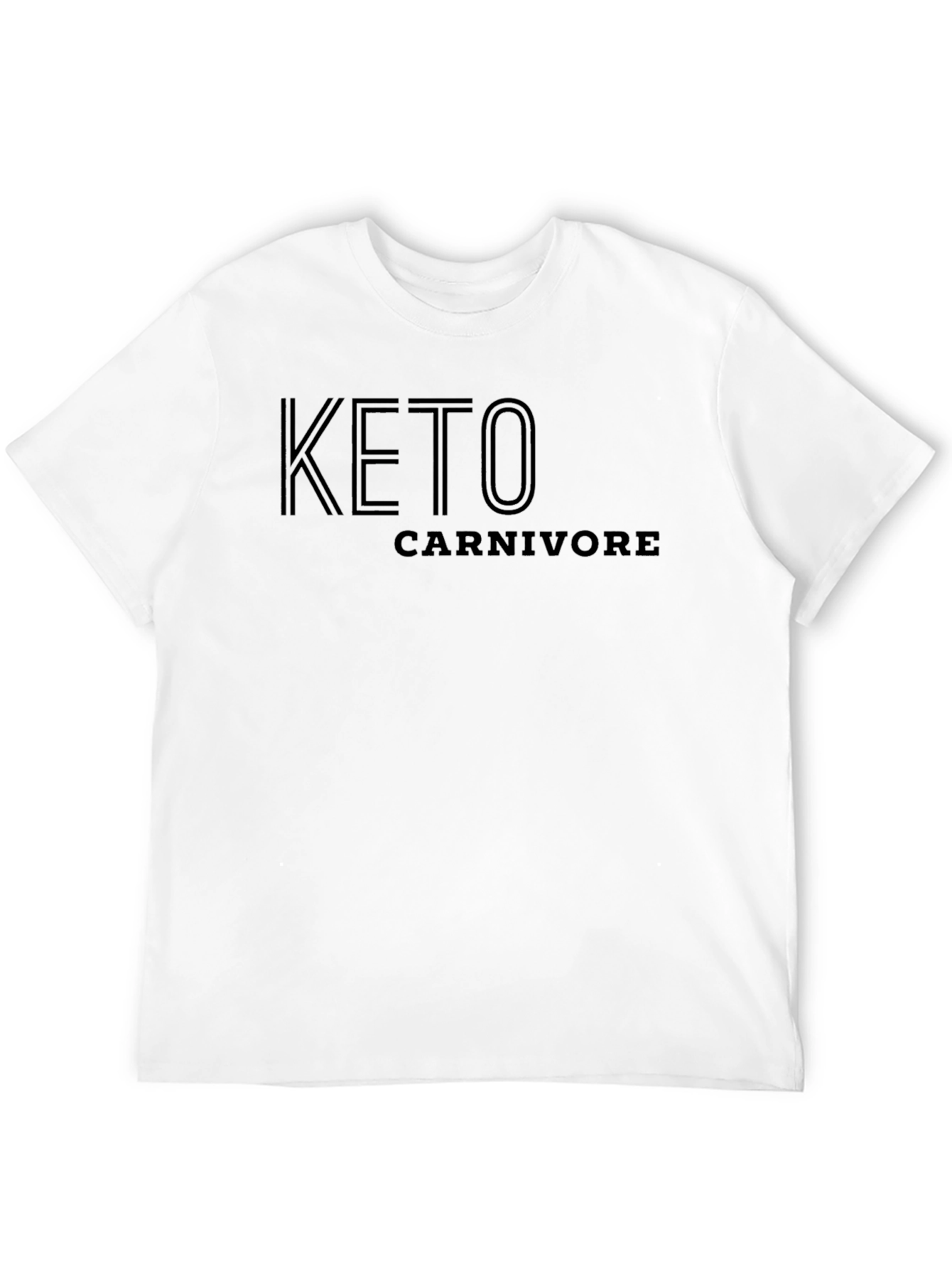 Keto Carnivore T-Shirt - Black Graphic Tee