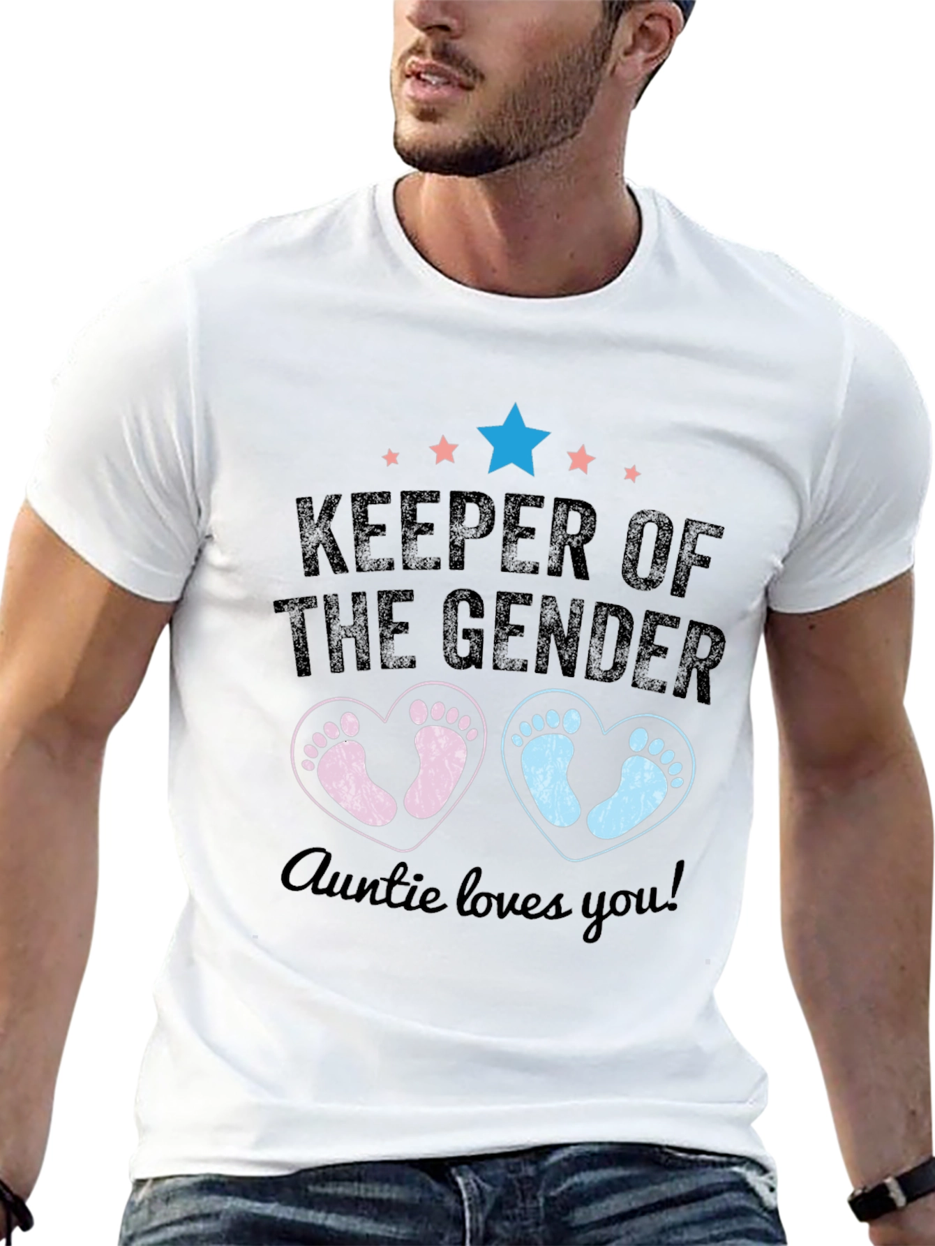 Keeper of the Gender Auntie Loves You T-Shirt