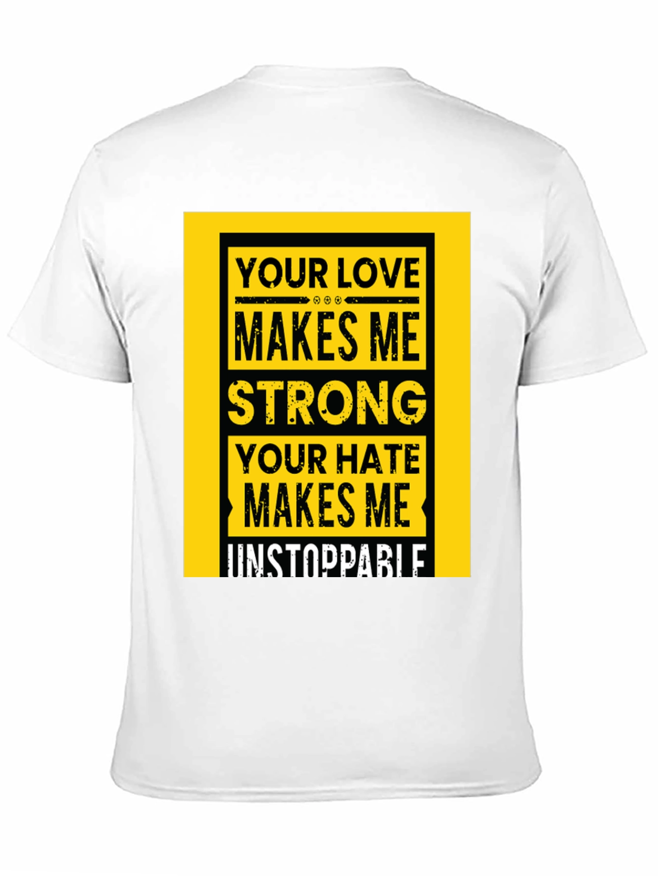 Unstoppable Graphic Tee - Mens Black T-Shirt