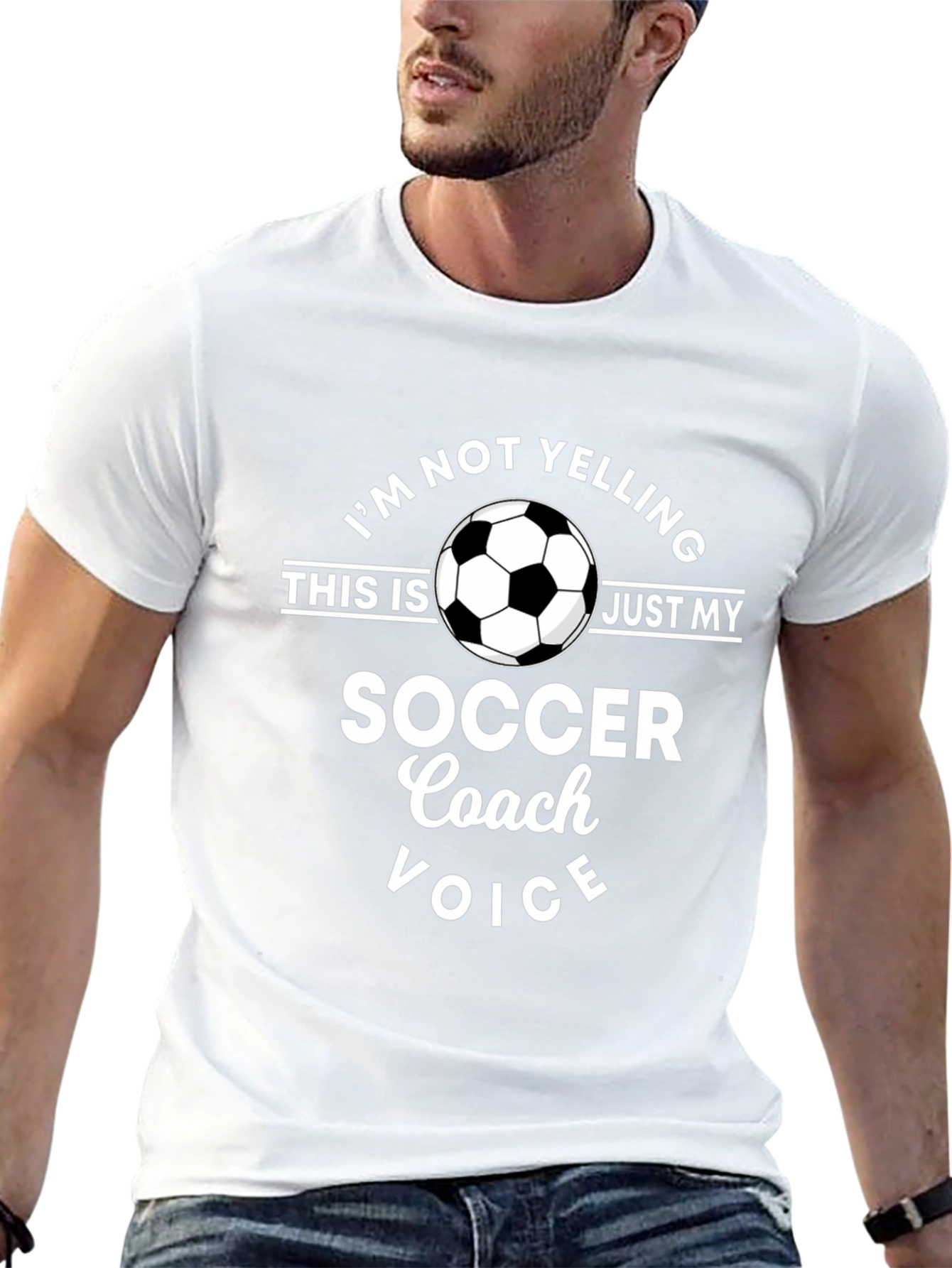 Soccer Coach Voice Graphic Tee