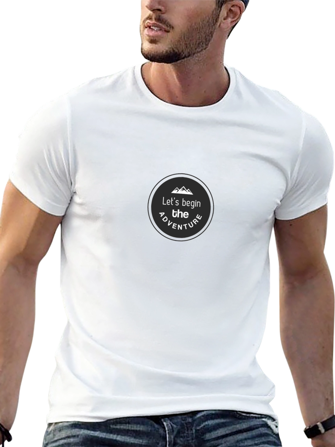 Adventure Awaits Black T-Shirt