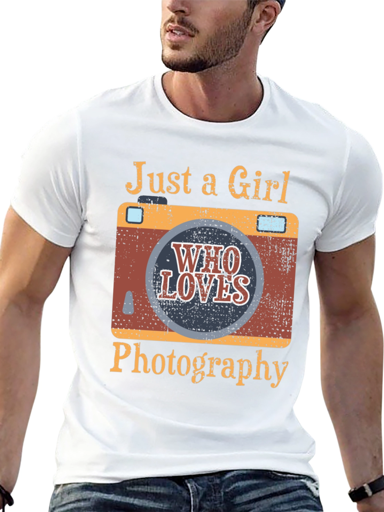Just a Girl Who Loves Photography T-Shirt