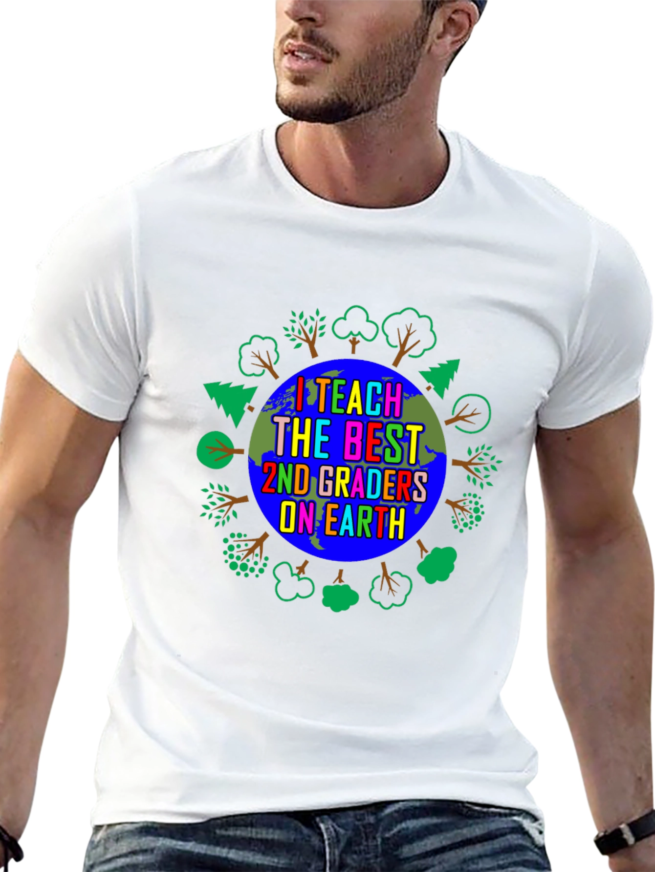 I Teach the Best 2nd Graders on Earth T-Shirt