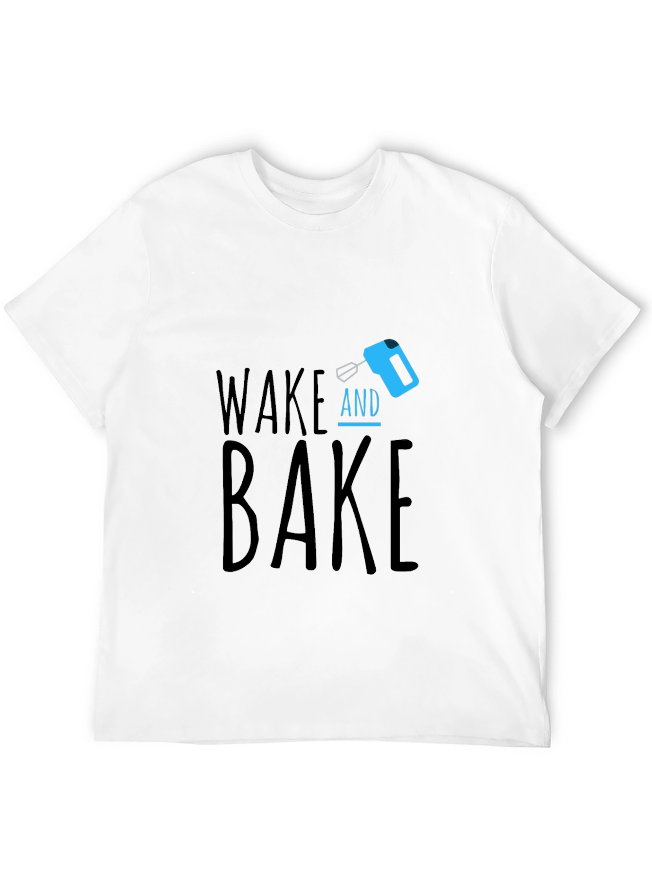 Wake and Bake T-Shirt - Novelty Graphic Tee
