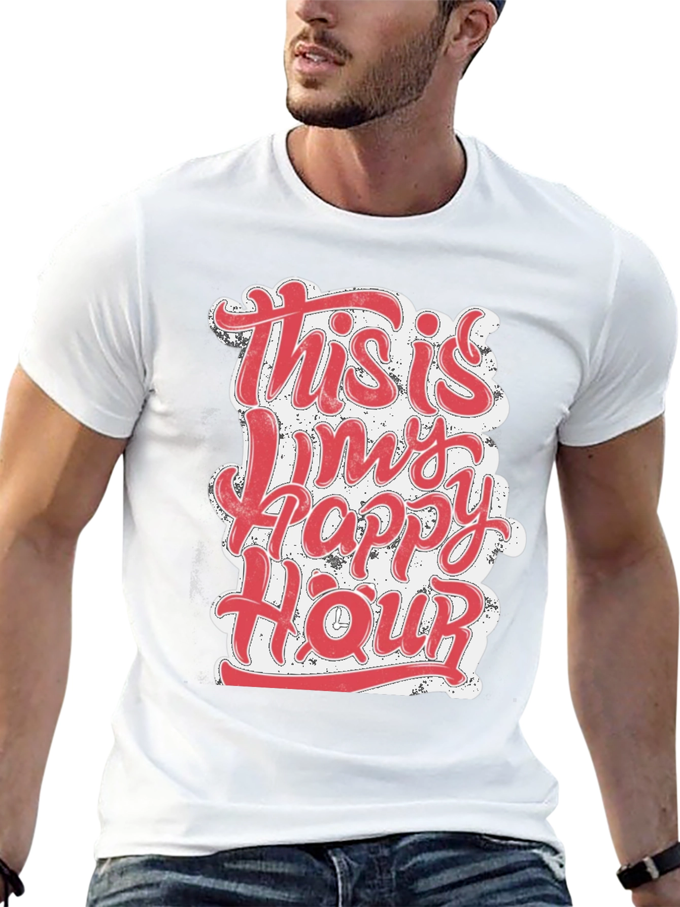 This is My Happy Hour Graphic Tee