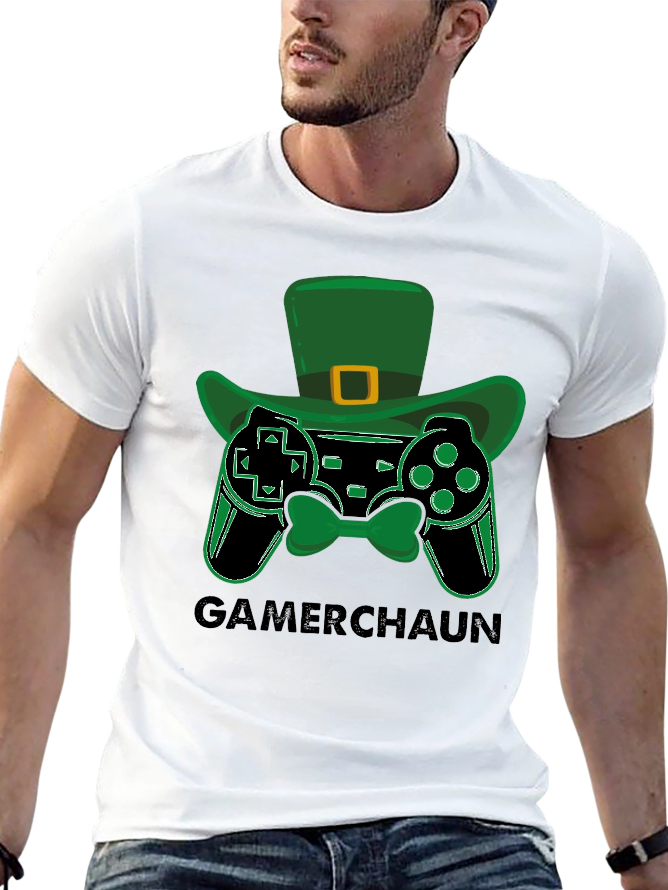 Gamerchaun T-Shirt - St. Patricks Day Gaming Tee