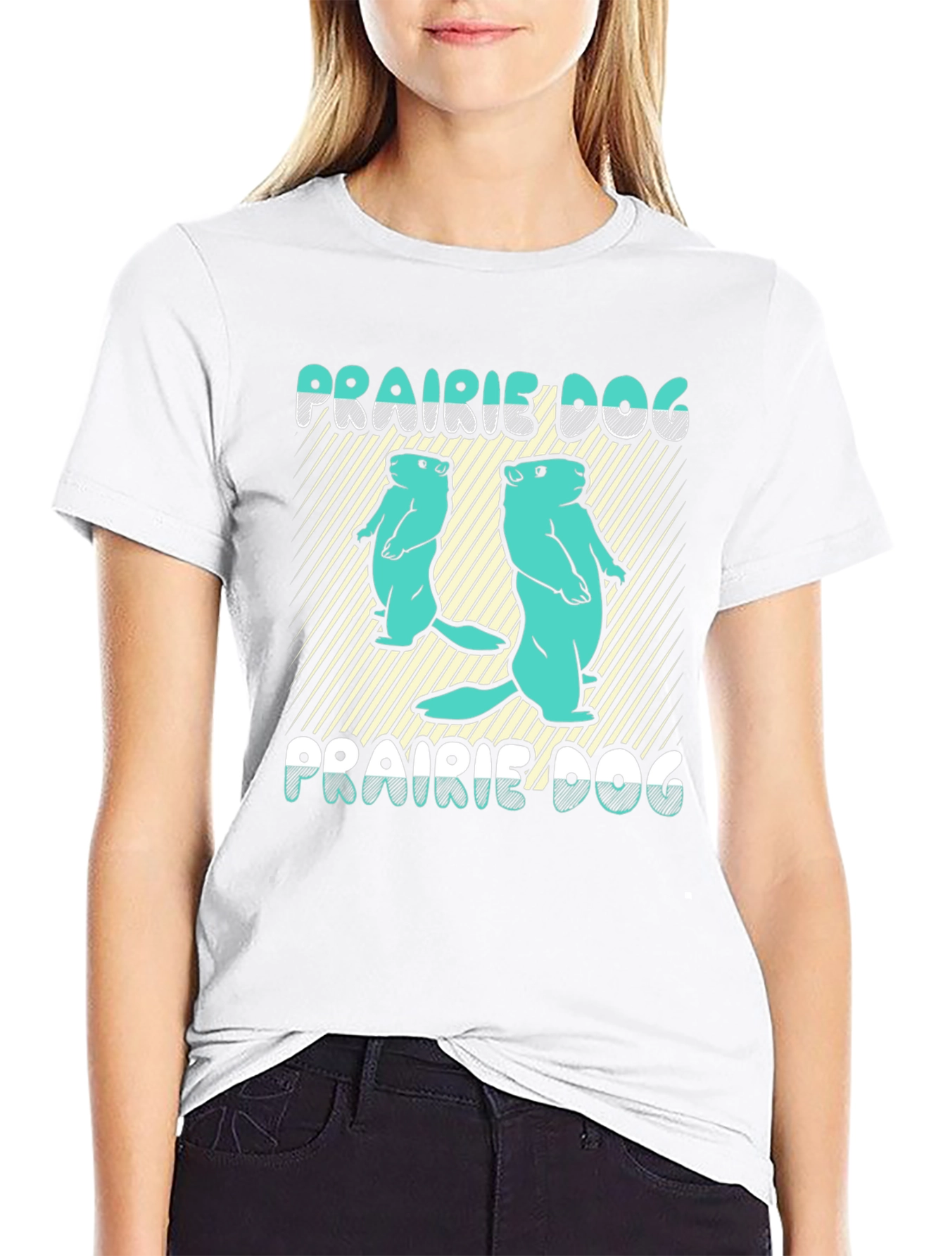 Prairie Dog Graphic Tee - Quirky Animal Design