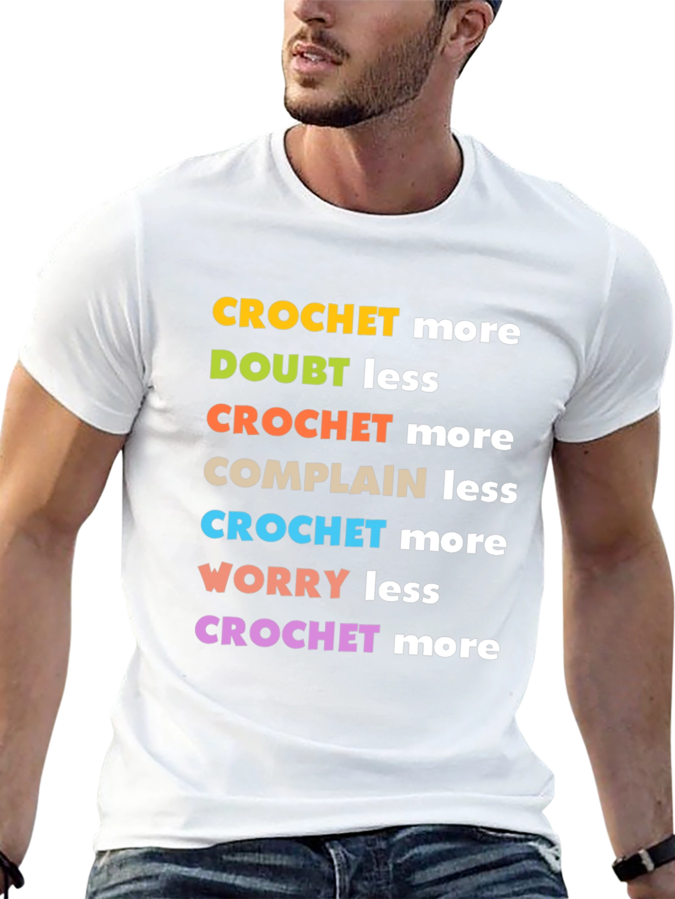 Crochet More Graphic Tee - Soft & Stylish