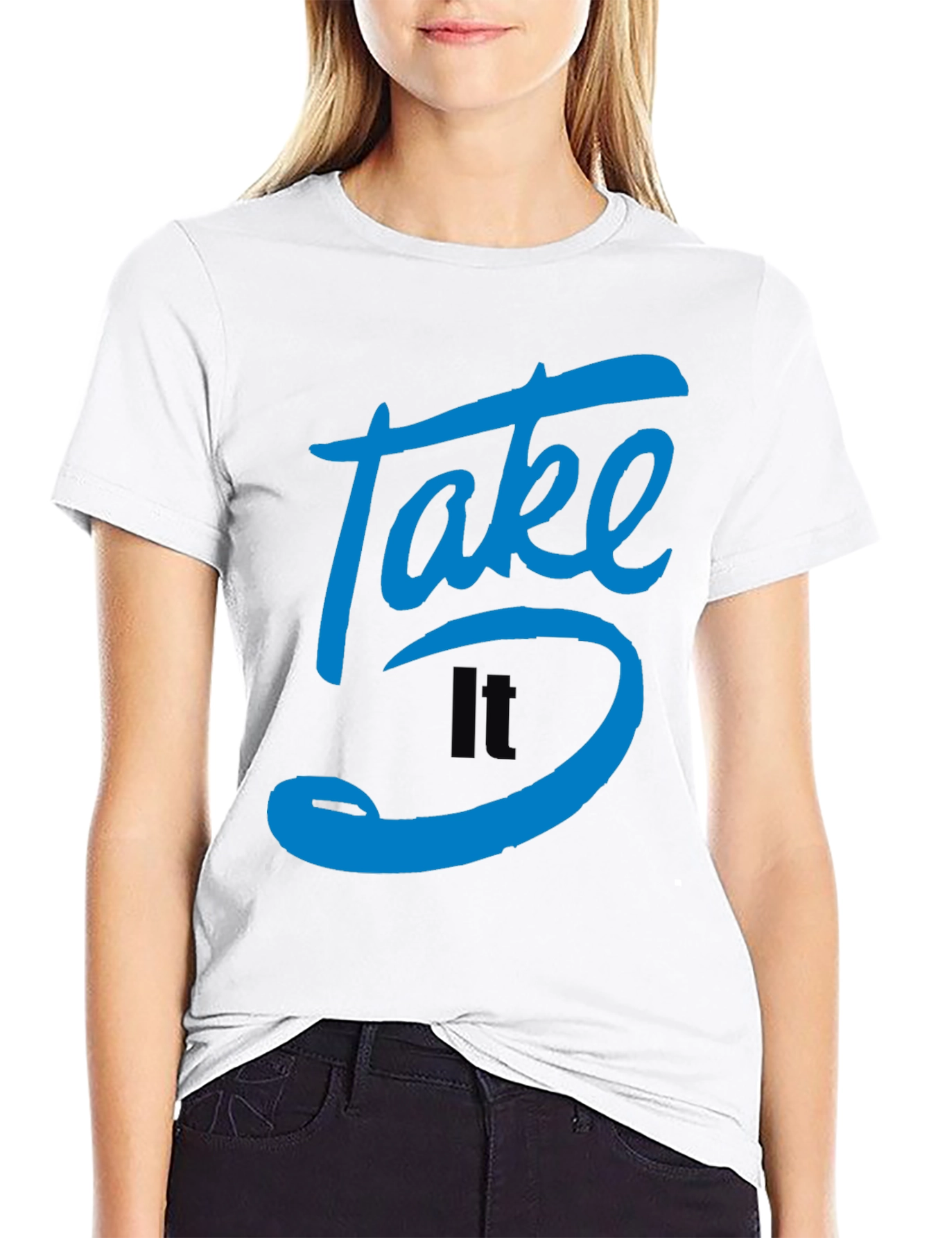 Take It 5 T-Shirt - Graphic Print Tee