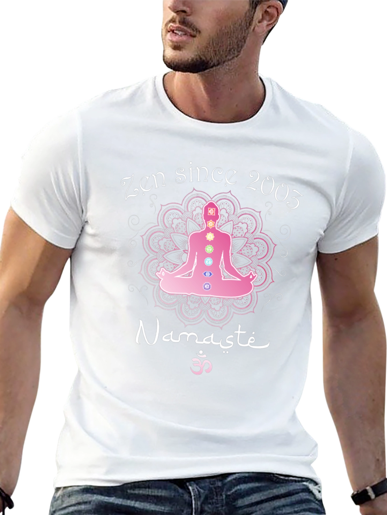 Zen Since 2003 Meditation Chakra T-Shirt