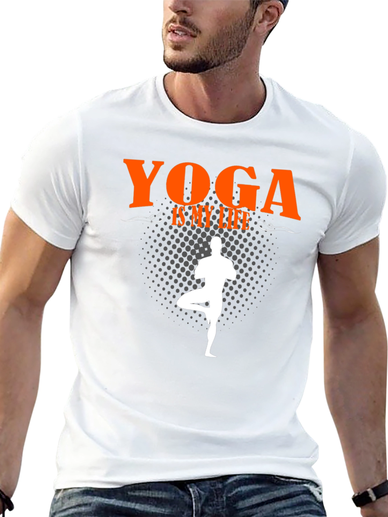 Yoga is My Life Graphic T-Shirt