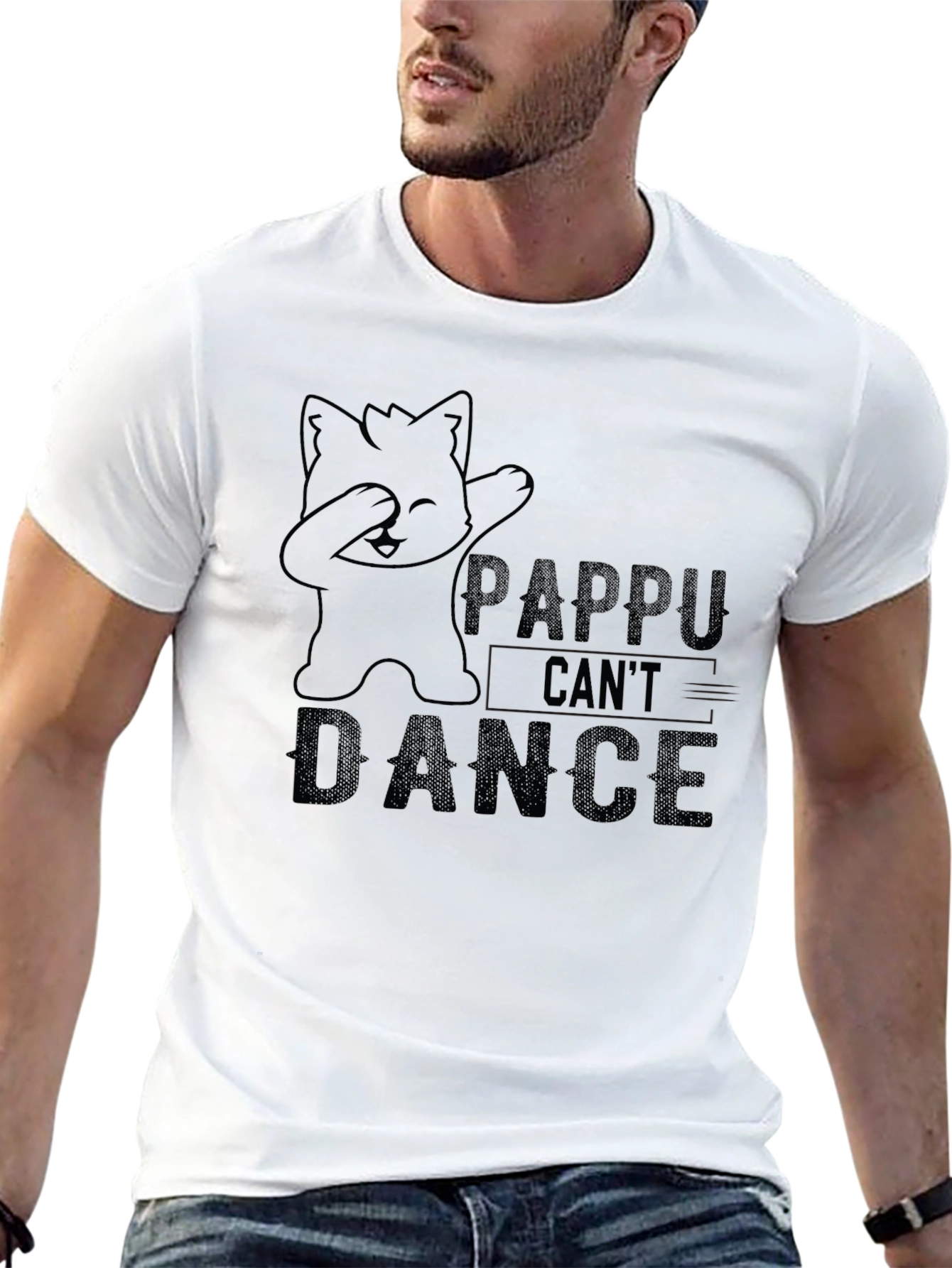 Pappu Cant Dance Funny Graphic Tee