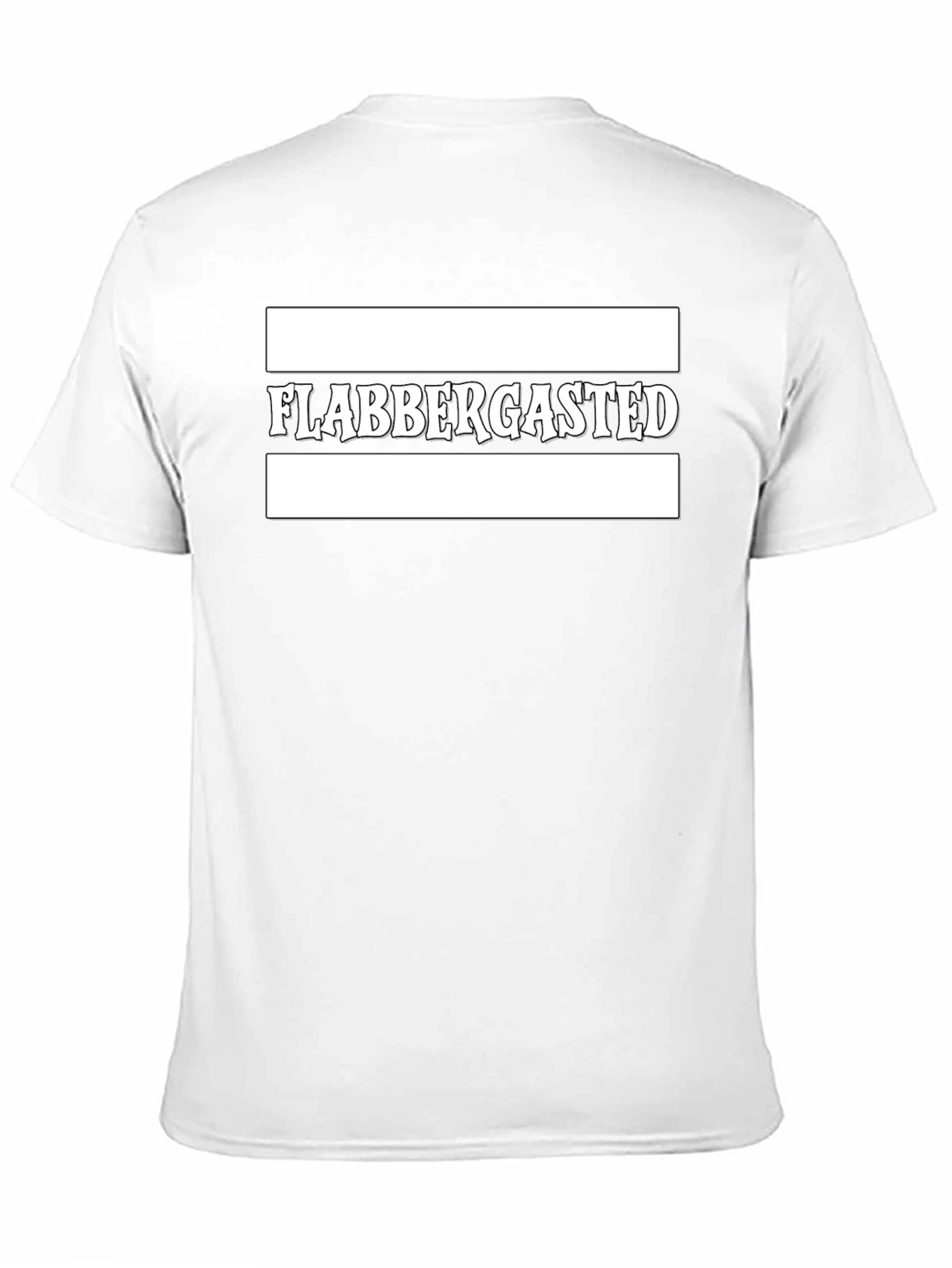Flabbergasted Graphic Tee - Black Cotton Blend
